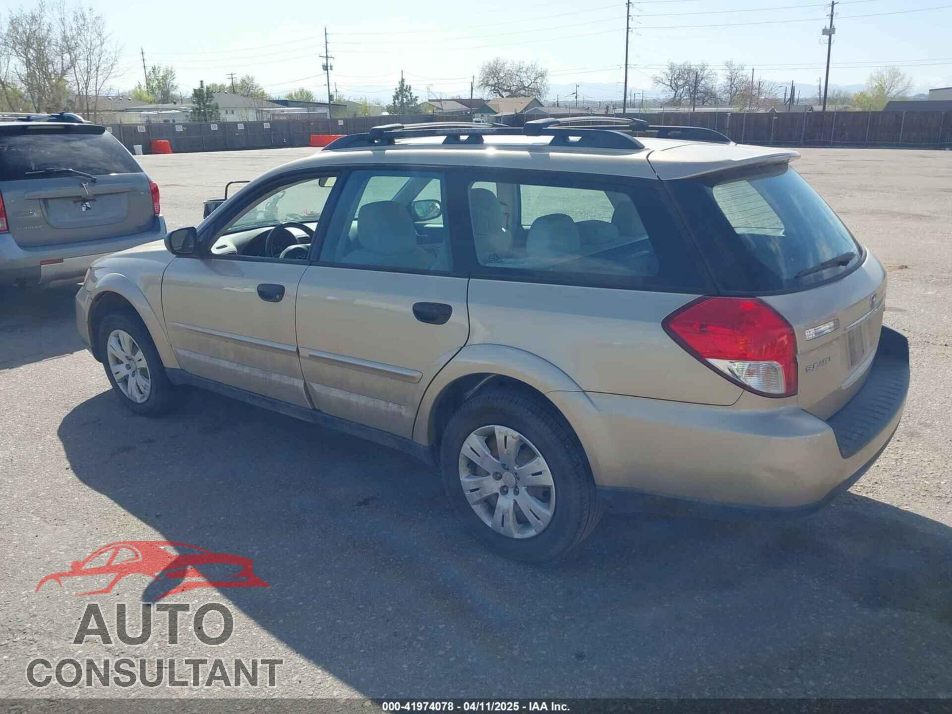 SUBARU OUTBACK 2009 - 4S4BP60C096337548