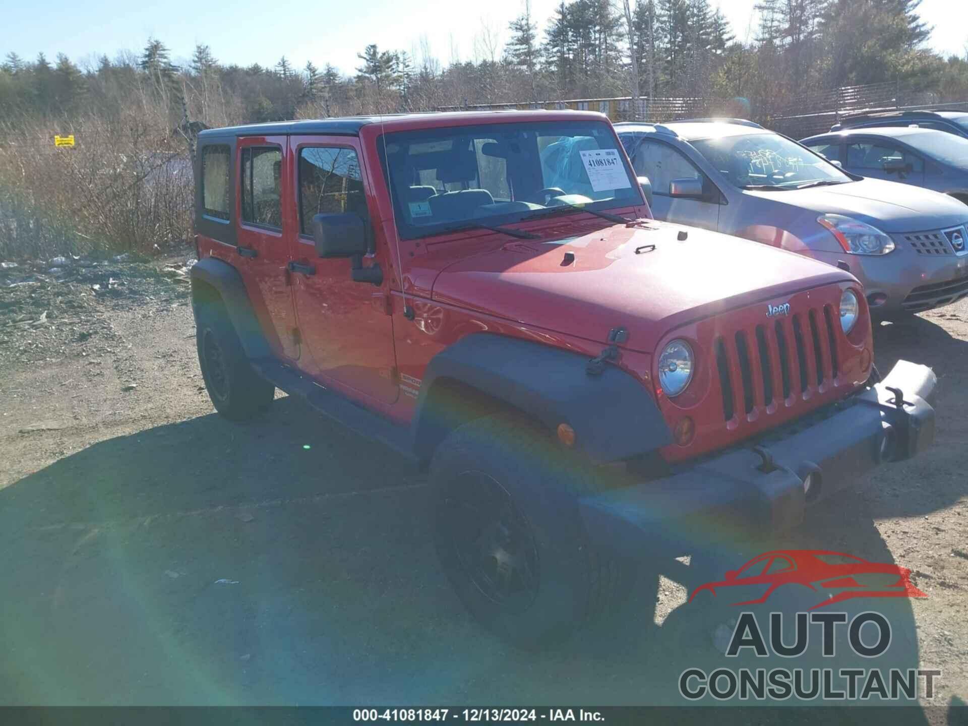 JEEP WRANGLER UNLIMITED 2010 - 1J4BA3H18AL218489