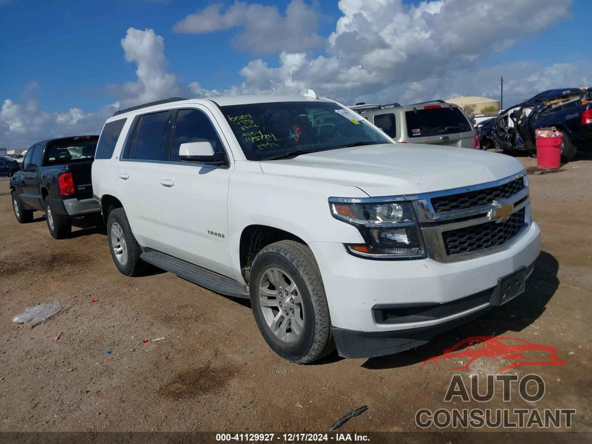 CHEVROLET TAHOE 2019 - 1GNSCBKC0KR393975