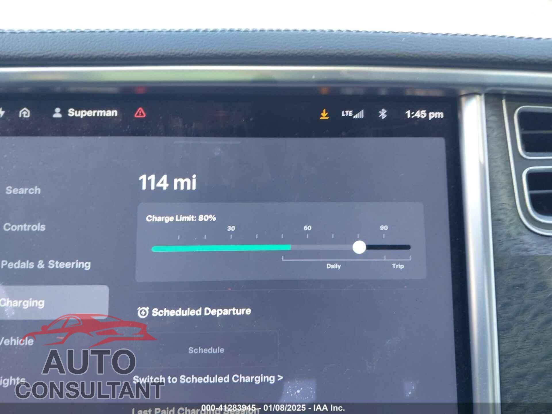 TESLA MODEL S 2013 - 5YJSA1CNXDFP18925