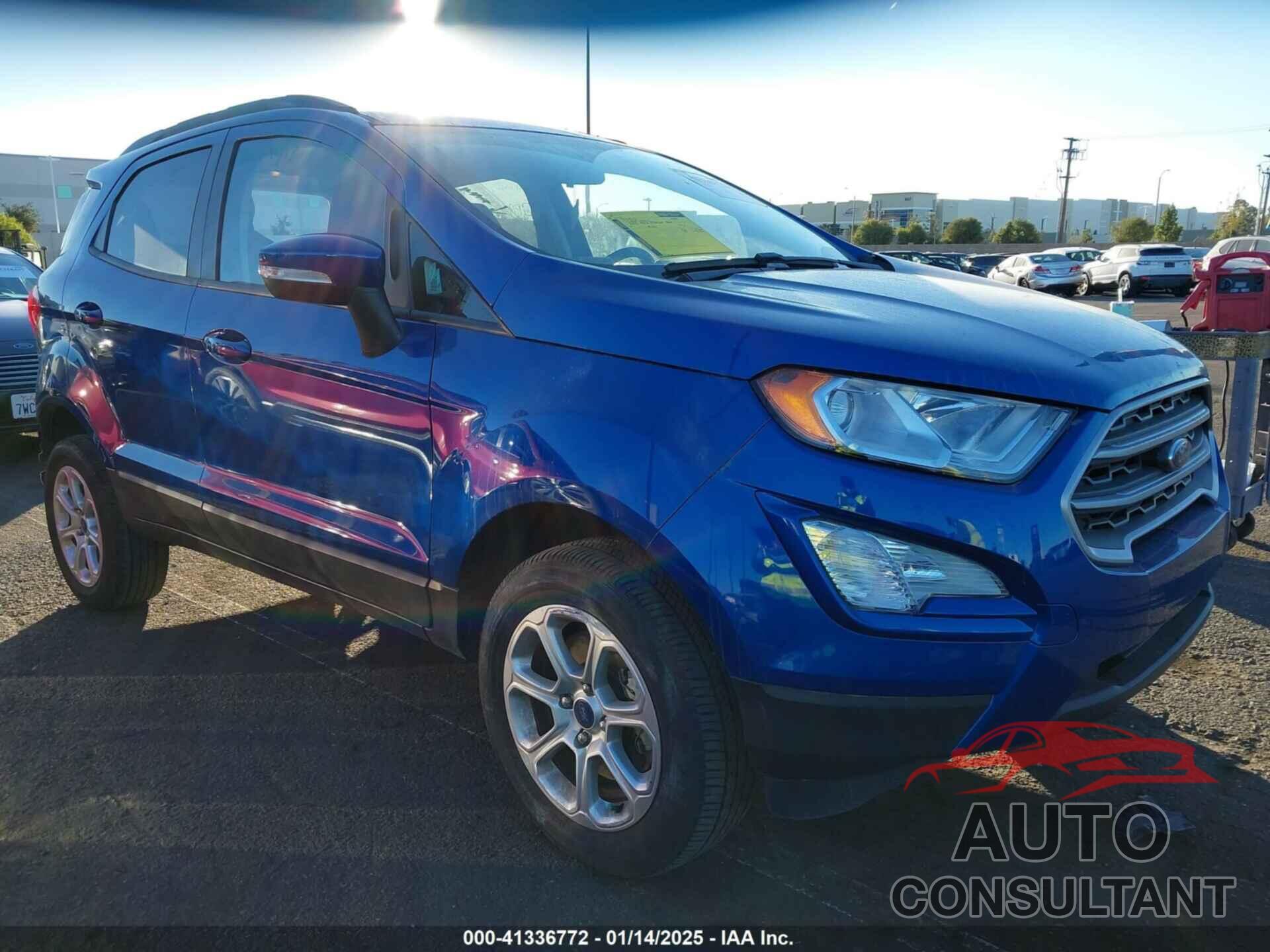 FORD ECOSPORT 2022 - MAJ6S3GL8NC470049