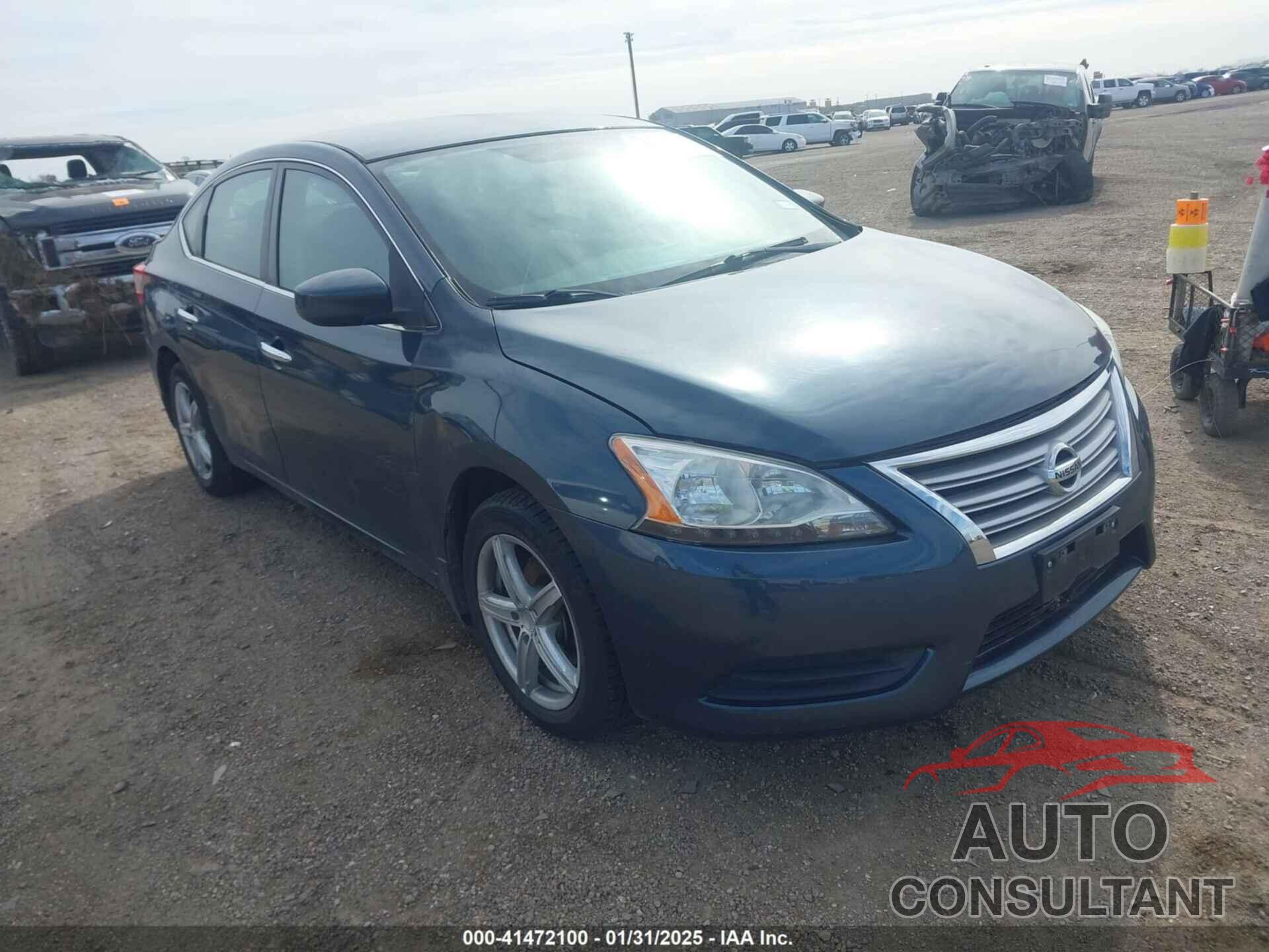 NISSAN SENTRA 2013 - 3N1AB7AP9DL772236