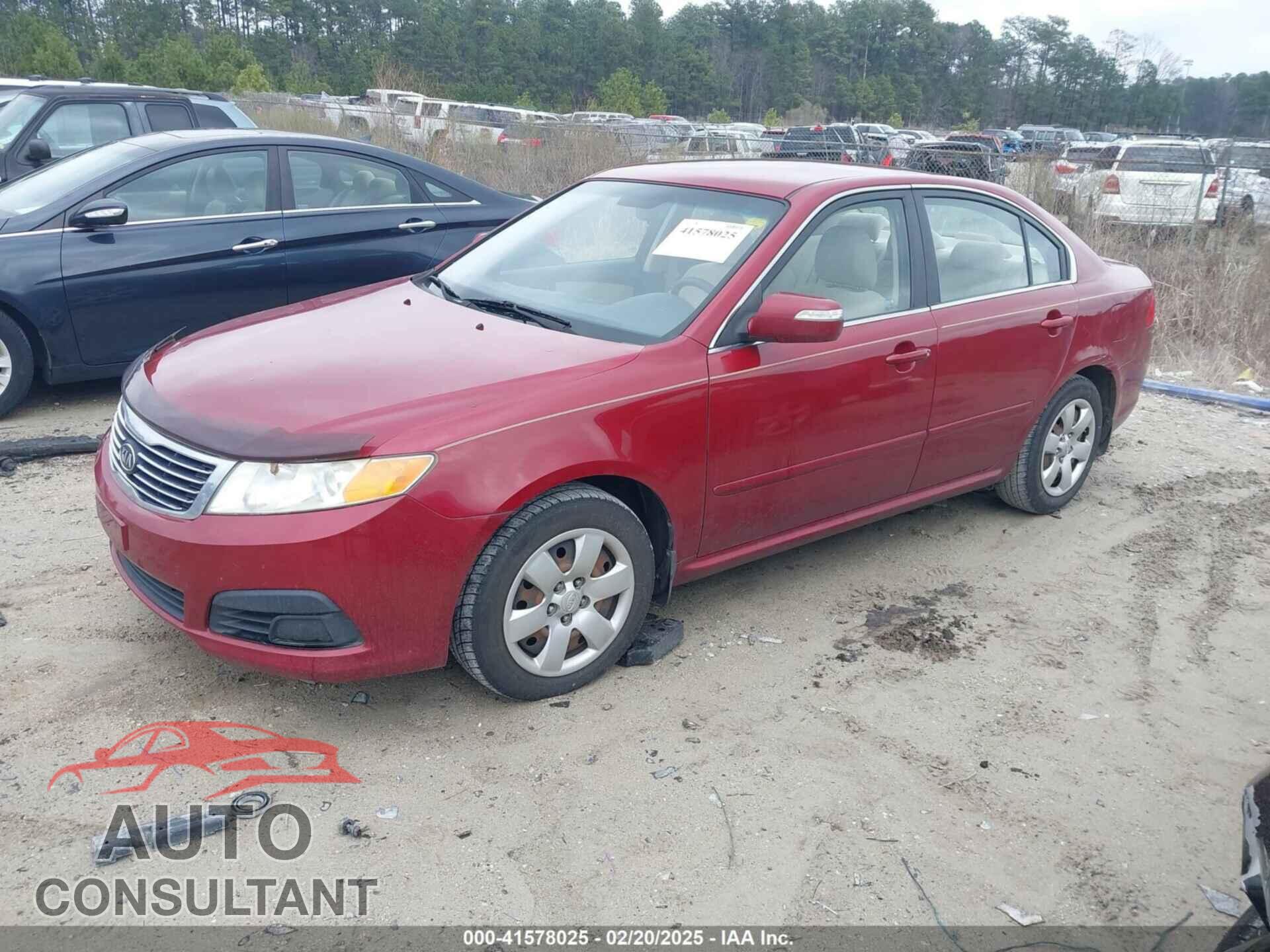 KIA OPTIMA 2009 - KNAGE228795332187