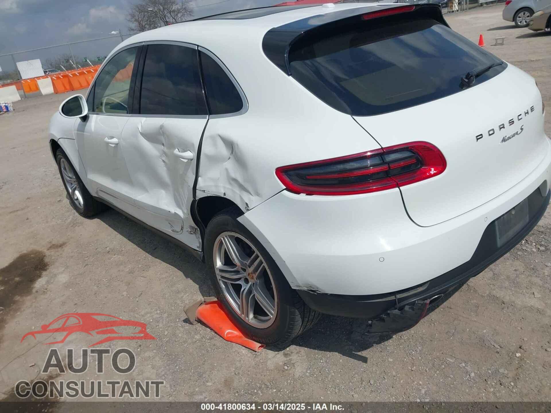 PORSCHE MACAN 2015 - WP1AB2A53FLB69598