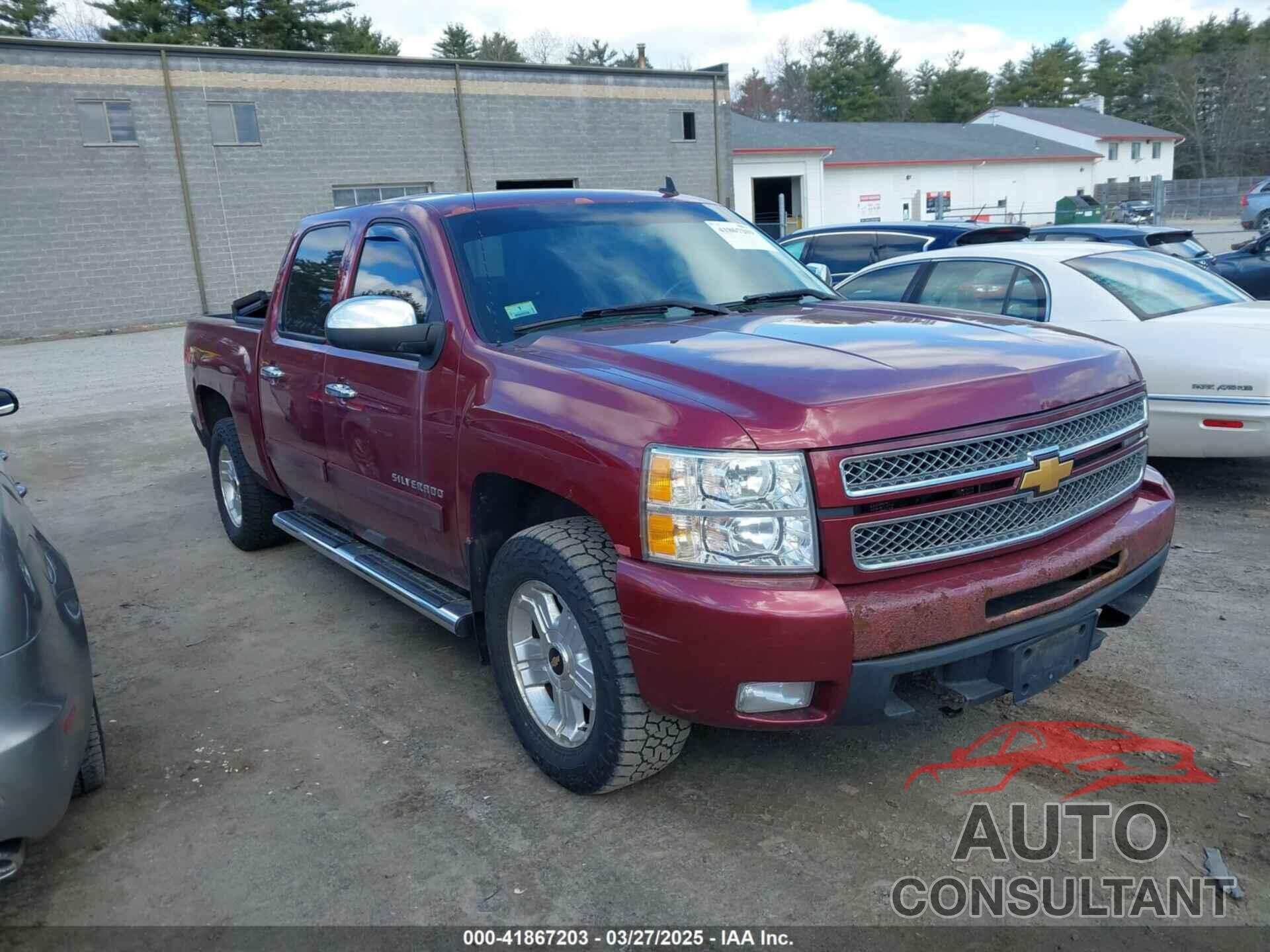 CHEVROLET SILVERADO 1500 2013 - 3GCPKTE71DG155299