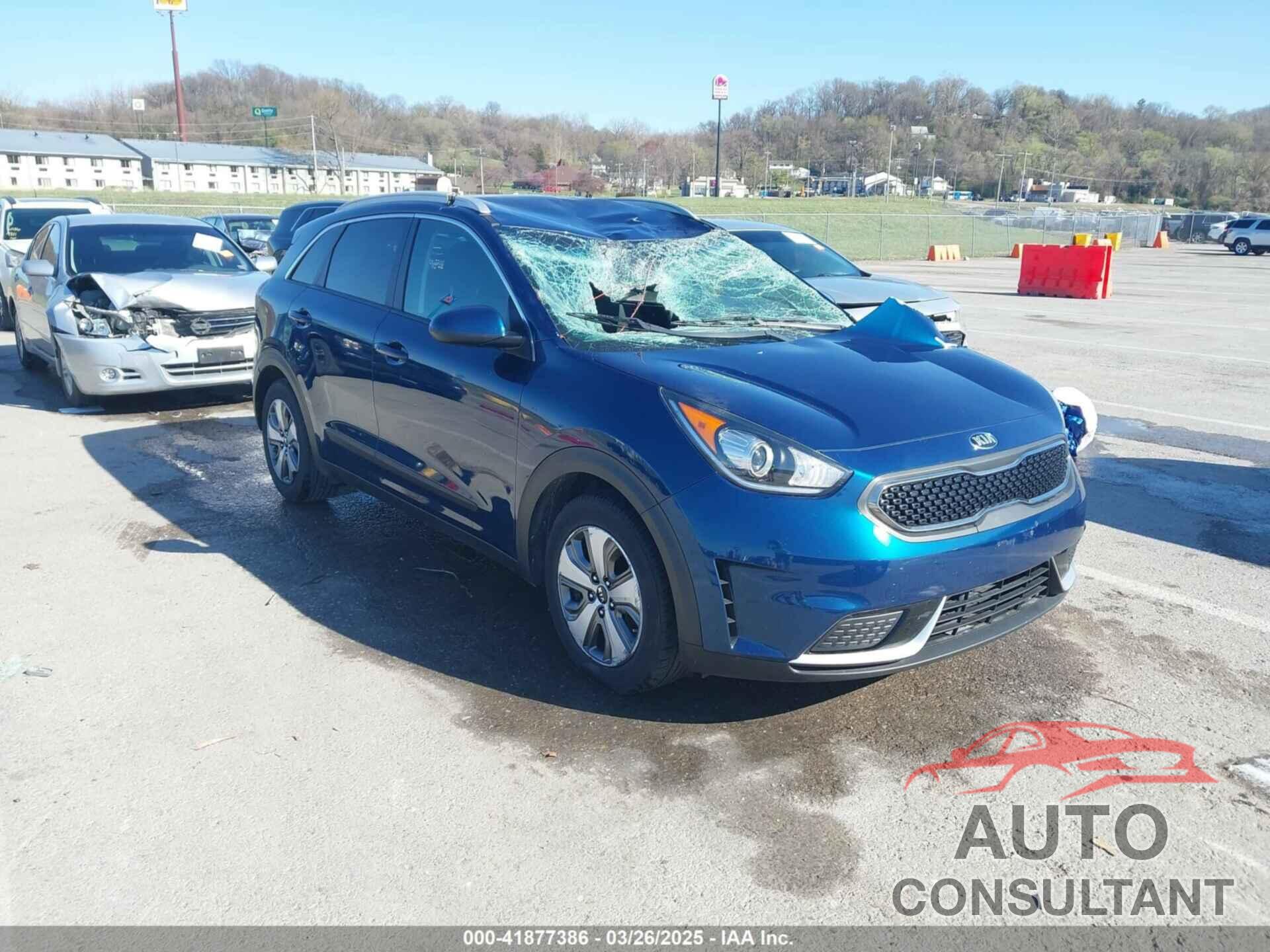 KIA NIRO 2019 - KNDCB3LC3K5256718