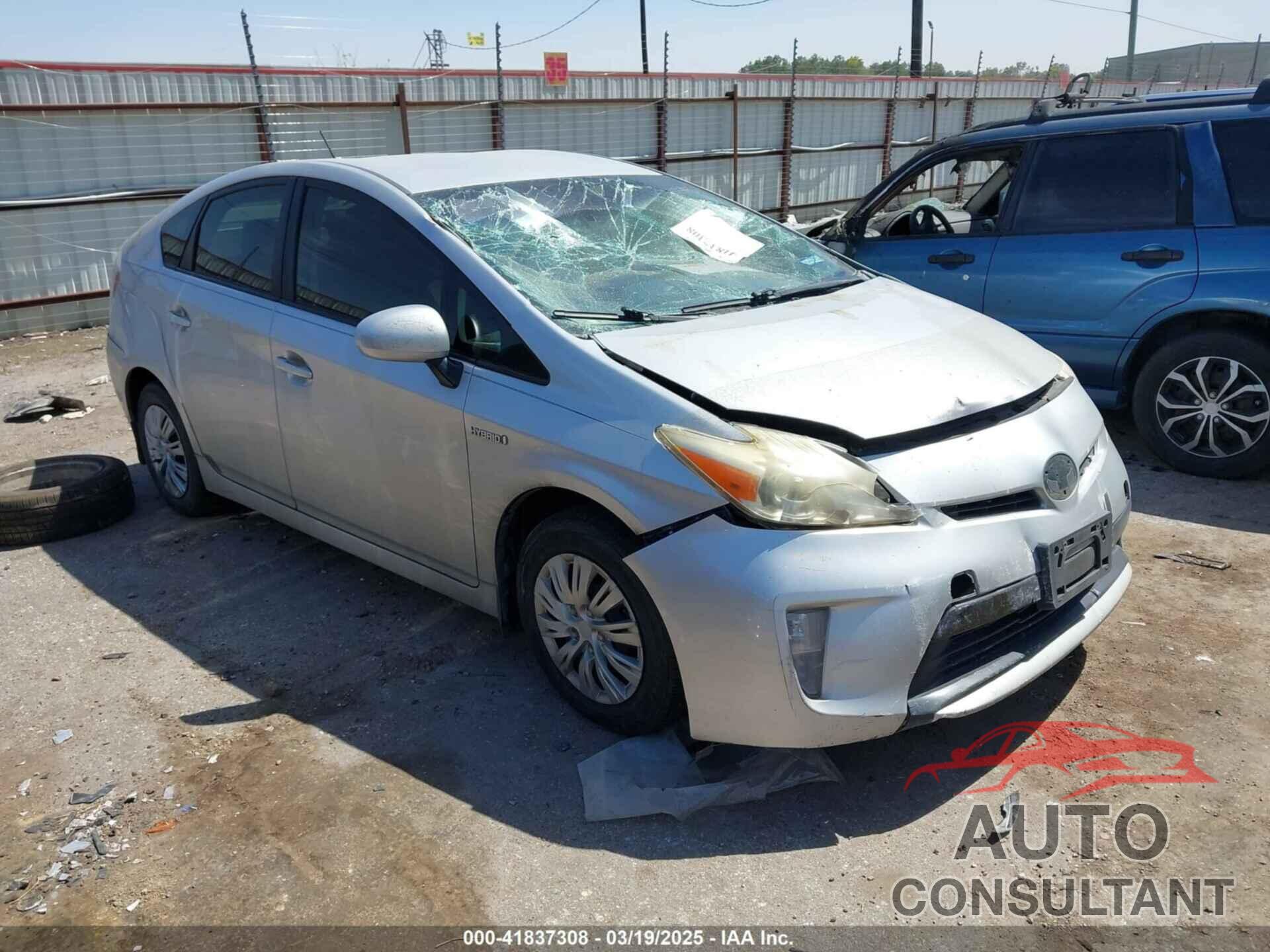 TOYOTA PRIUS 2012 - JTDKN3DU0C5448805