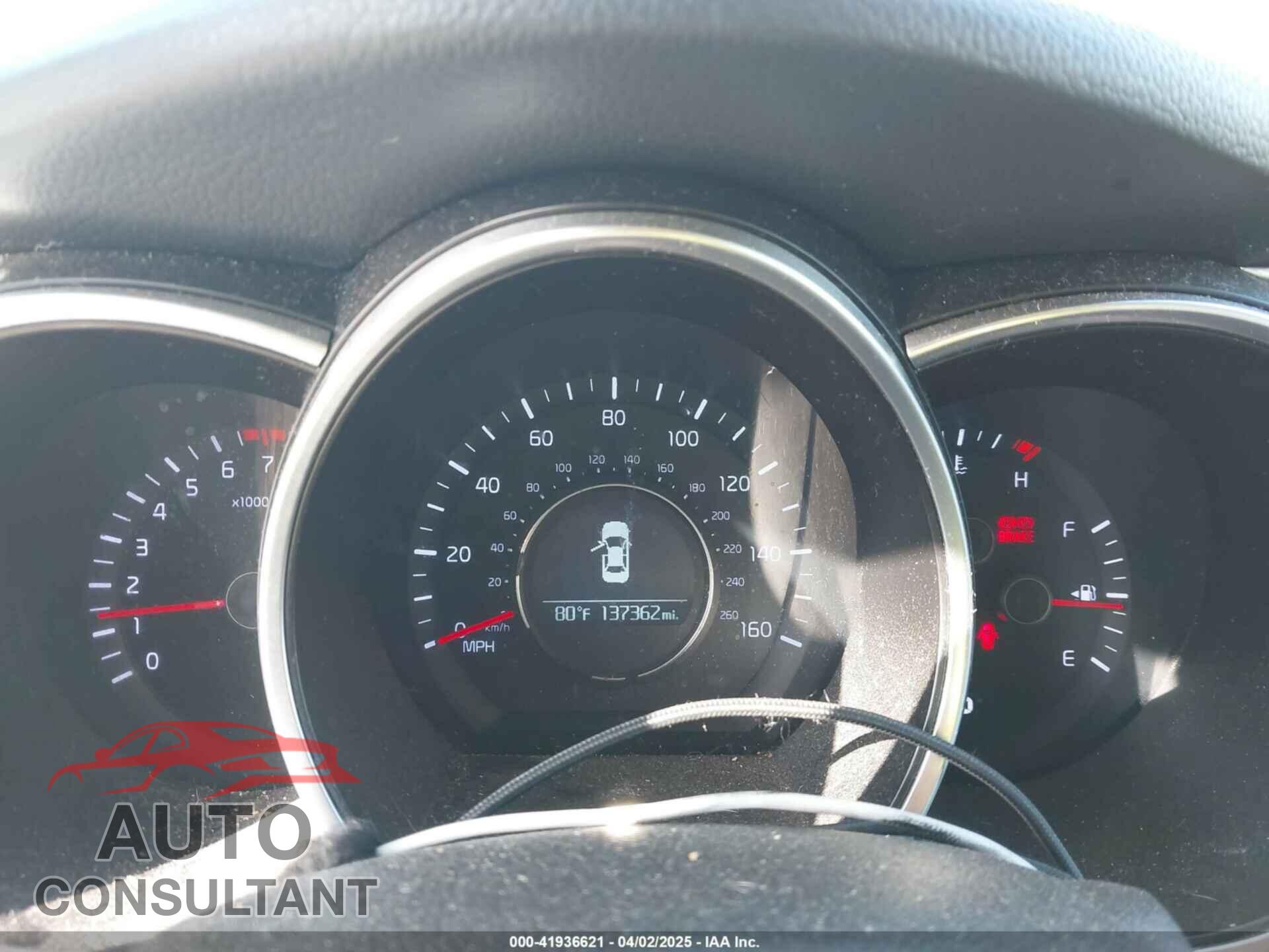 KIA OPTIMA 2014 - KNAGM4A71E5484323