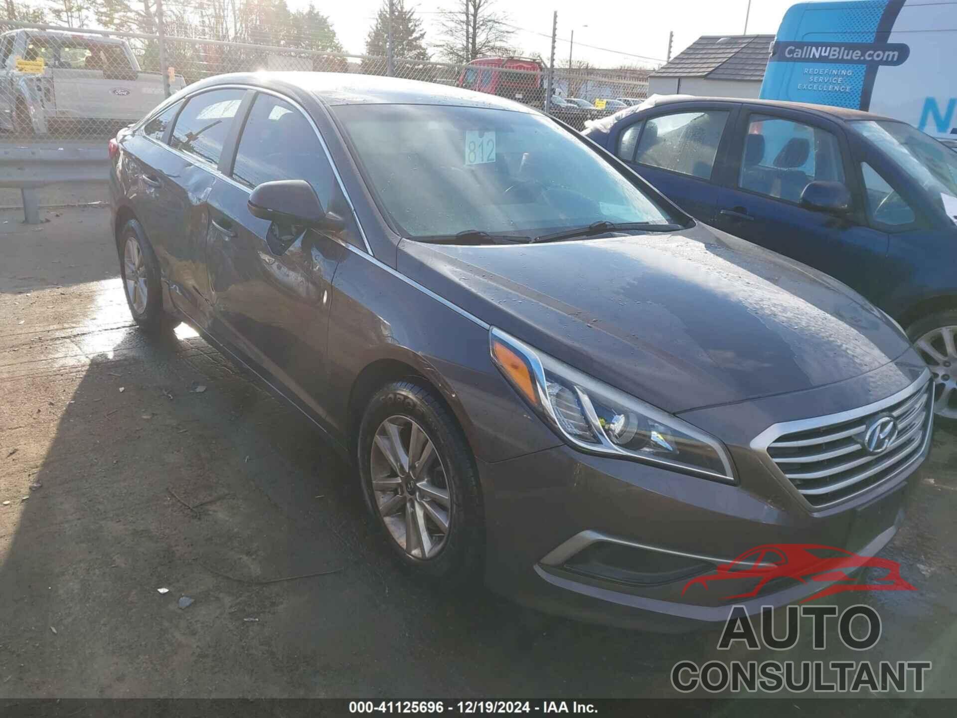 HYUNDAI SONATA 2017 - 5NPE24AF6HH540977