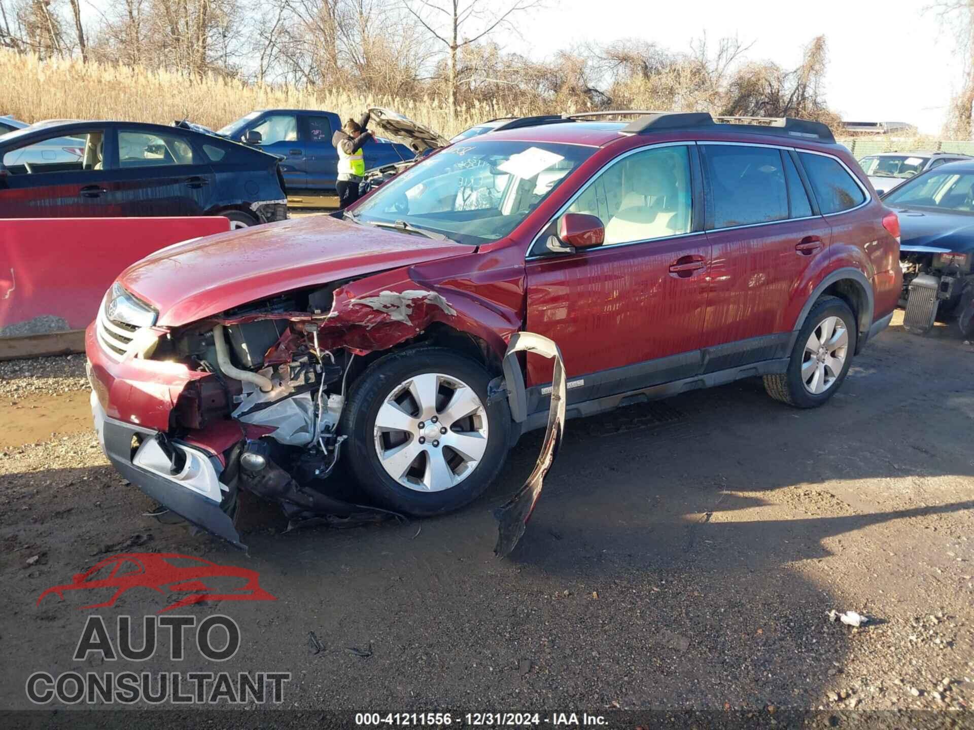 SUBARU OUTBACK 2011 - 4S4BRDKC2B2317956