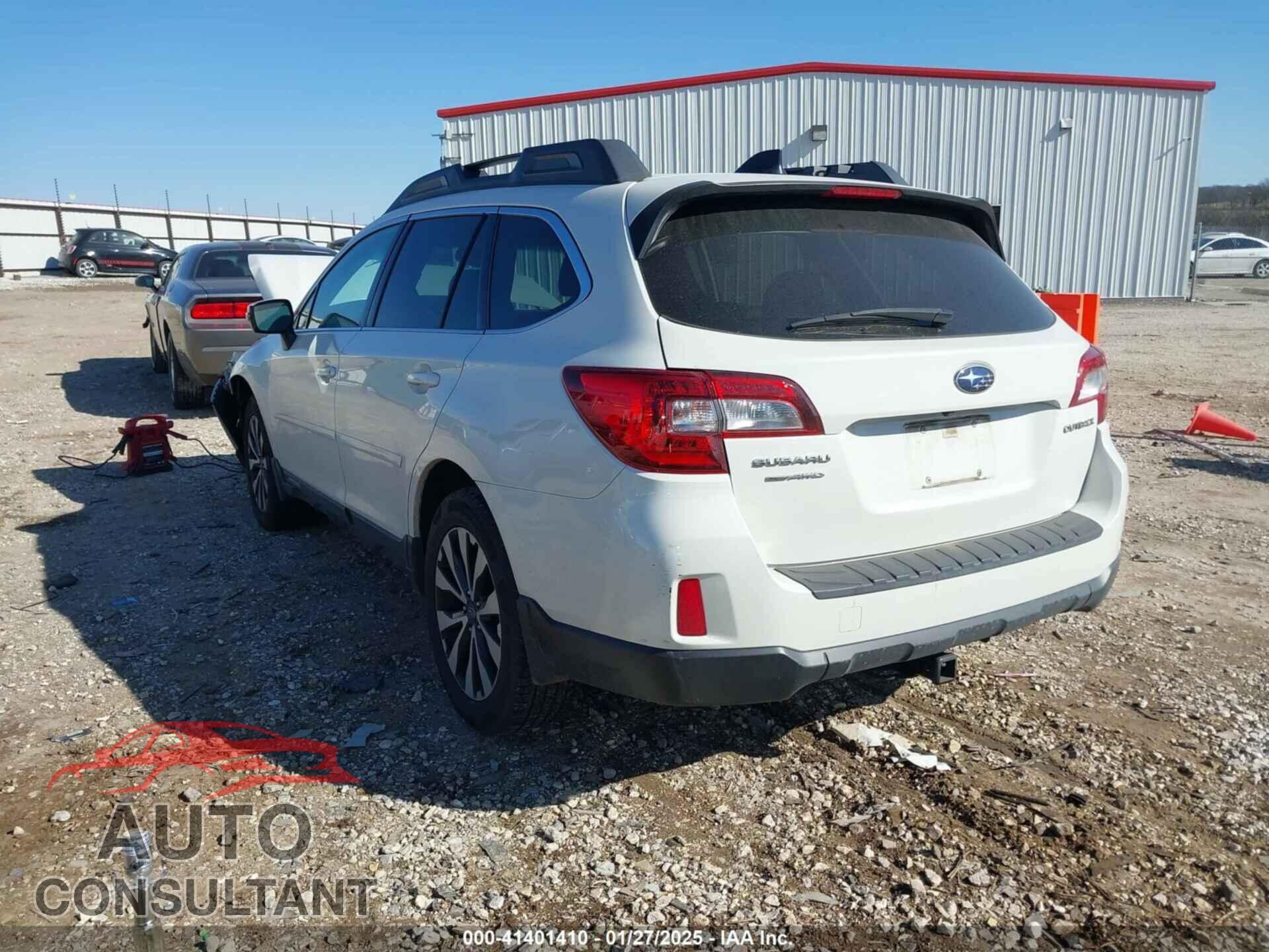 SUBARU OUTBACK 2016 - 4S4BSBLC7G3257083