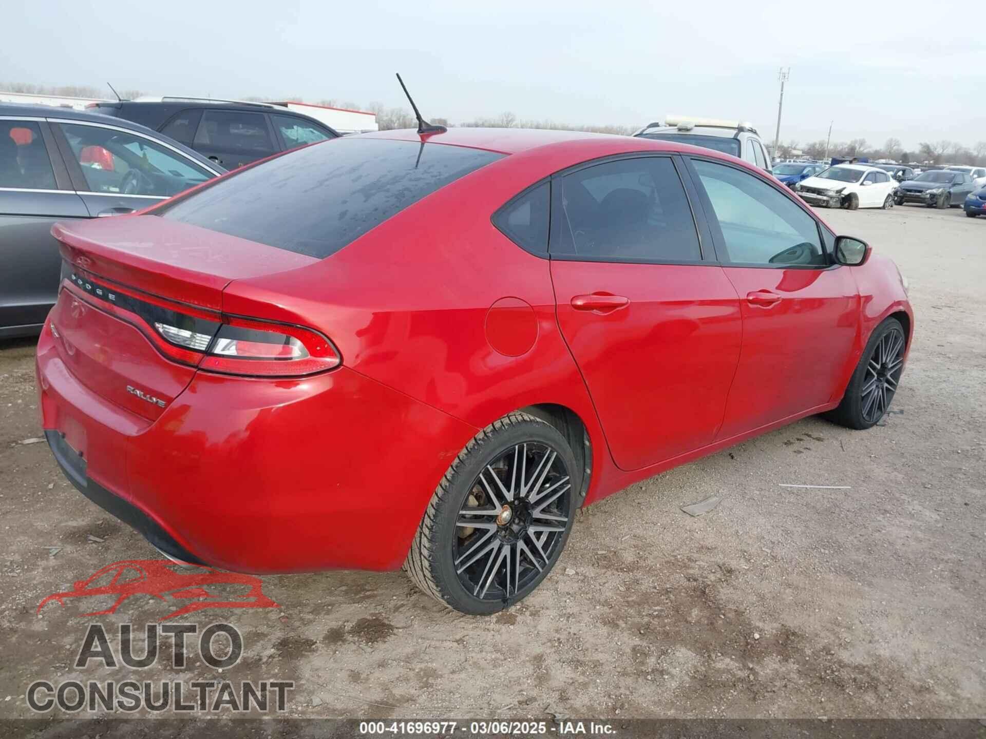 DODGE DART 2013 - 1C3CDFBA6DD208770