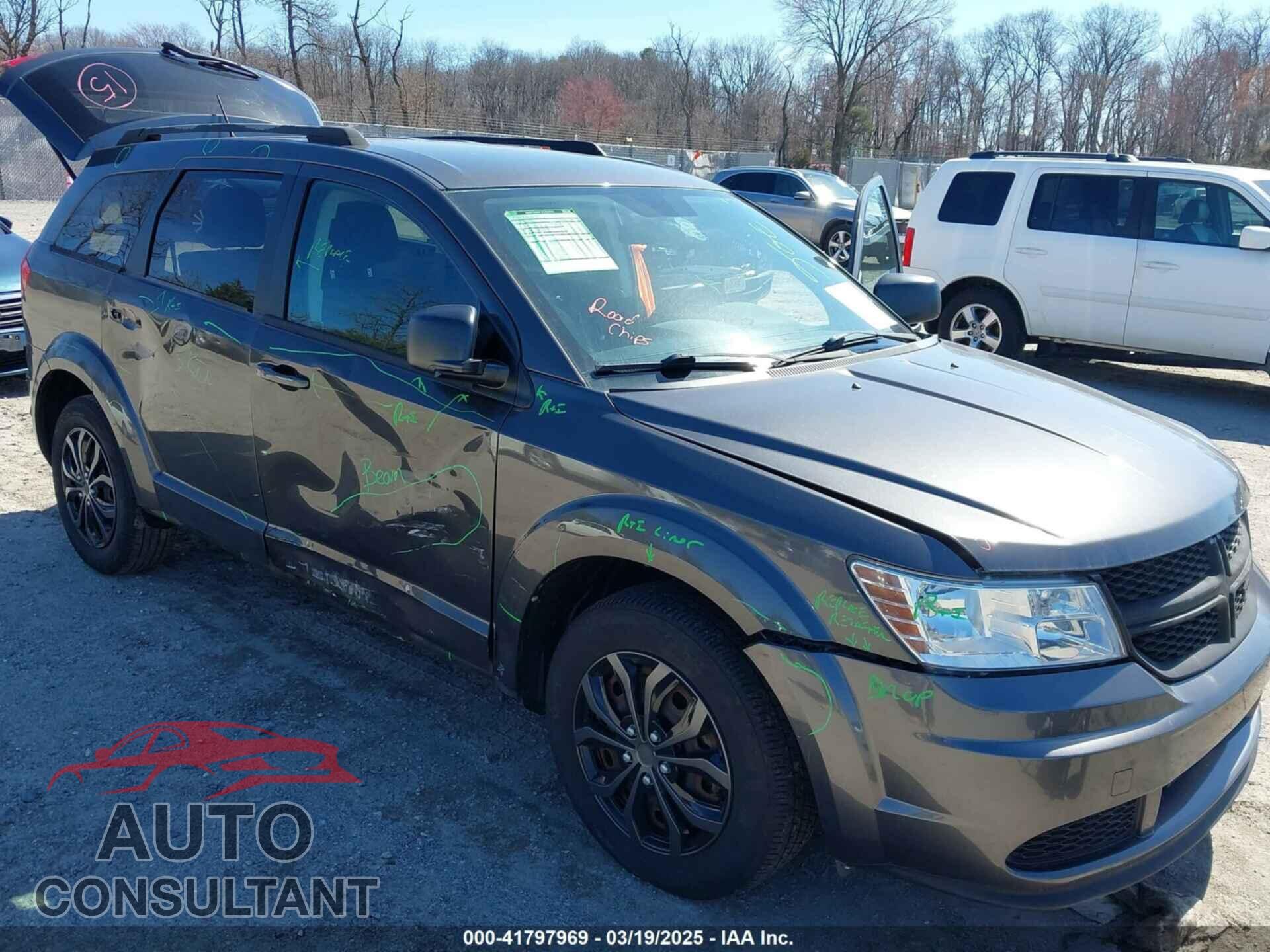 DODGE JOURNEY 2017 - 3C4PDCAB0HT701026