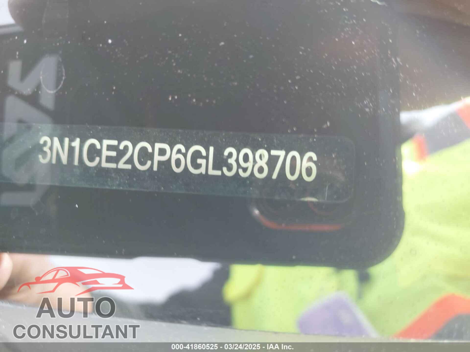 NISSAN VERSA NOTE 2016 - 3N1CE2CP6GL398706