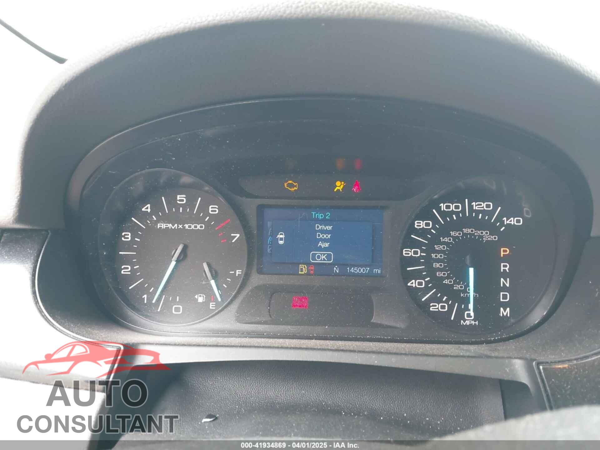 FORD EDGE 2012 - 2FMDK3GC9CBA41707