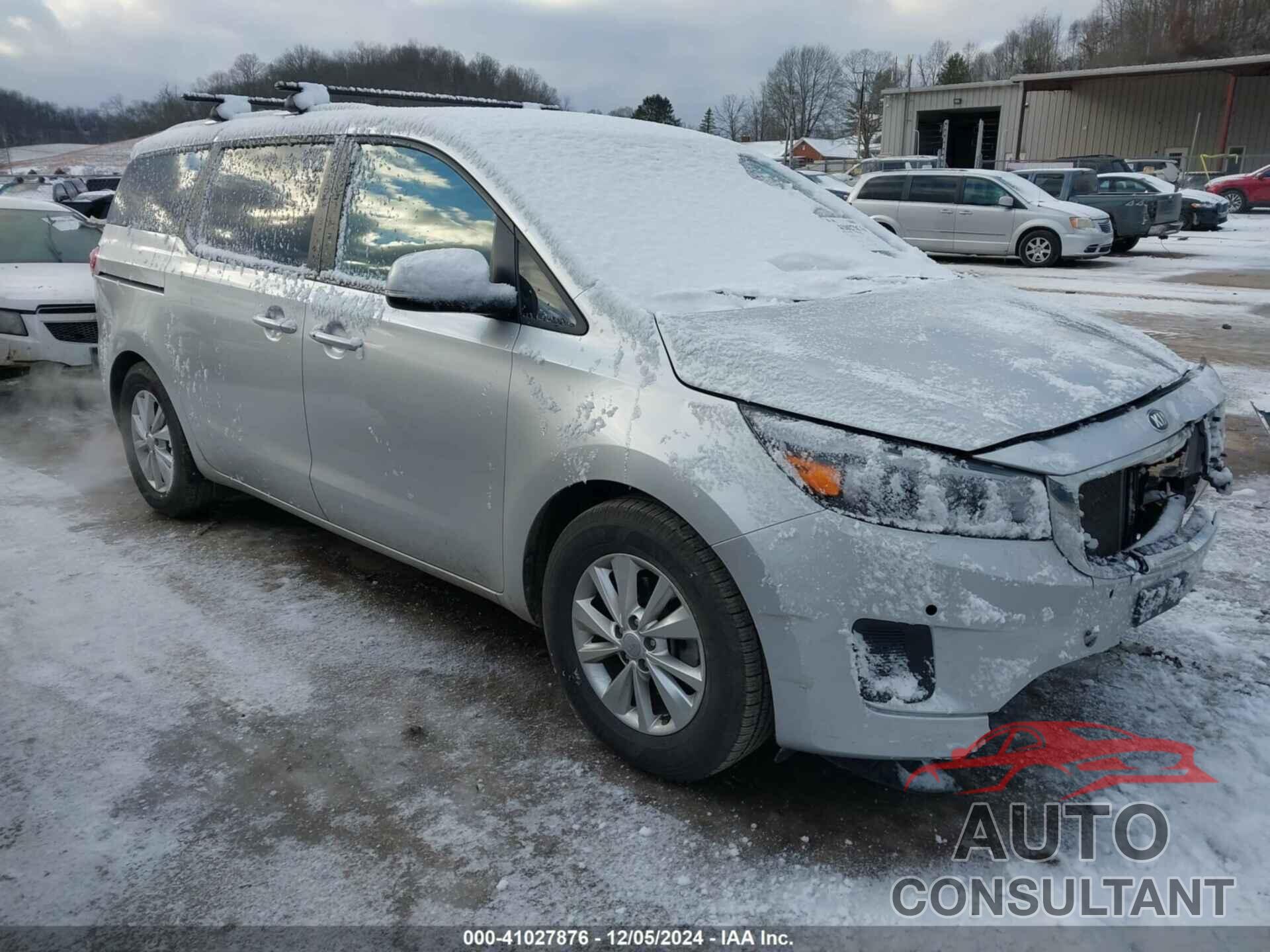 KIA SEDONA 2017 - KNDMB5C10H6301180