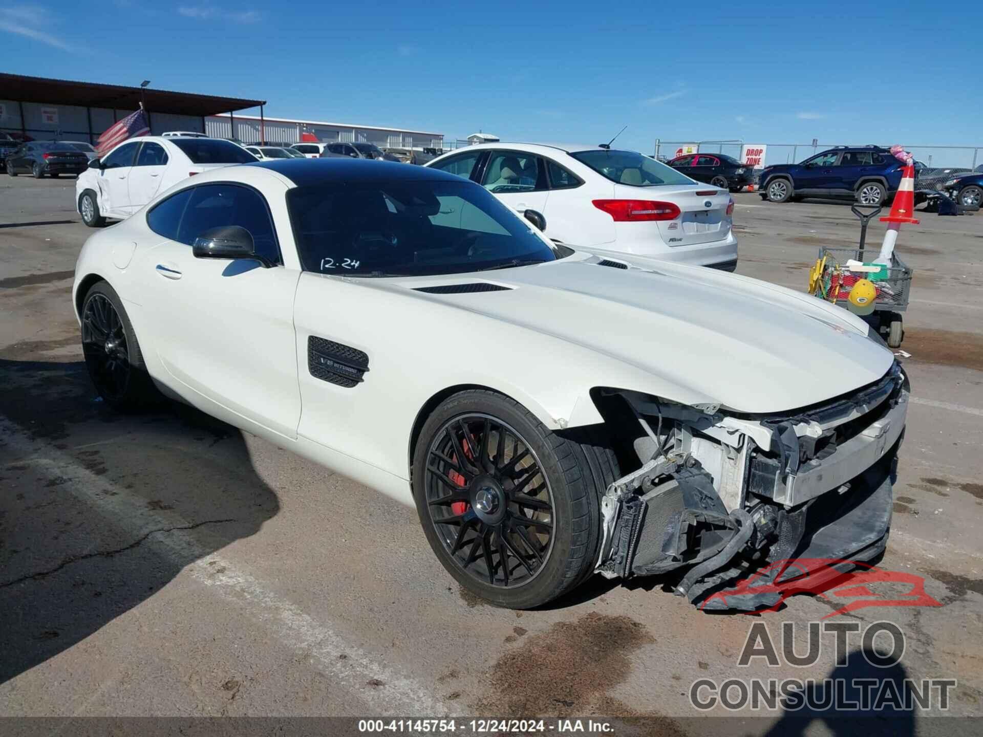 MERCEDES-BENZ GT S AMG 2016 - WDDYJ7JA3GA005994