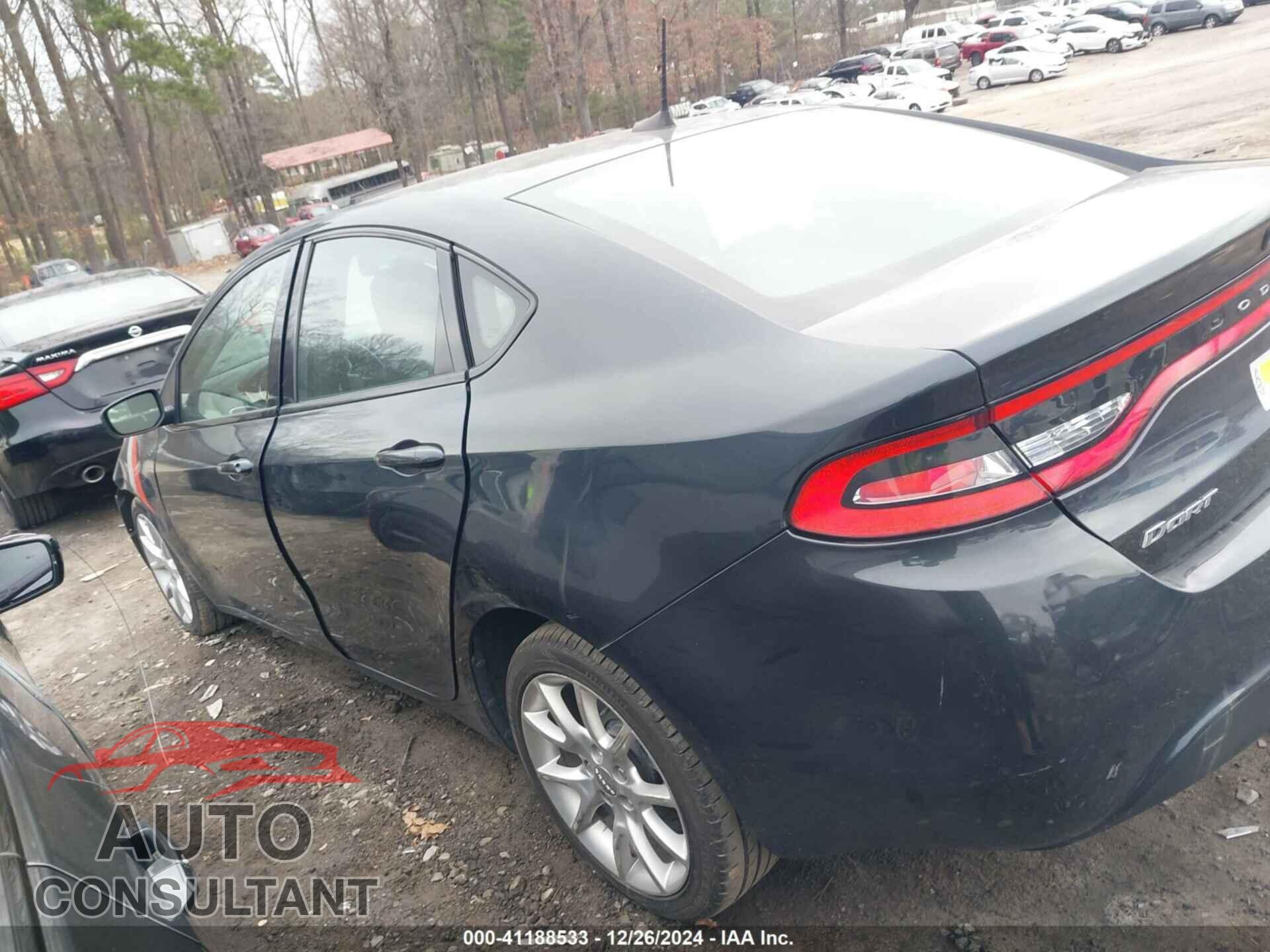 DODGE DART 2013 - 1C3CDFBA1DD345003