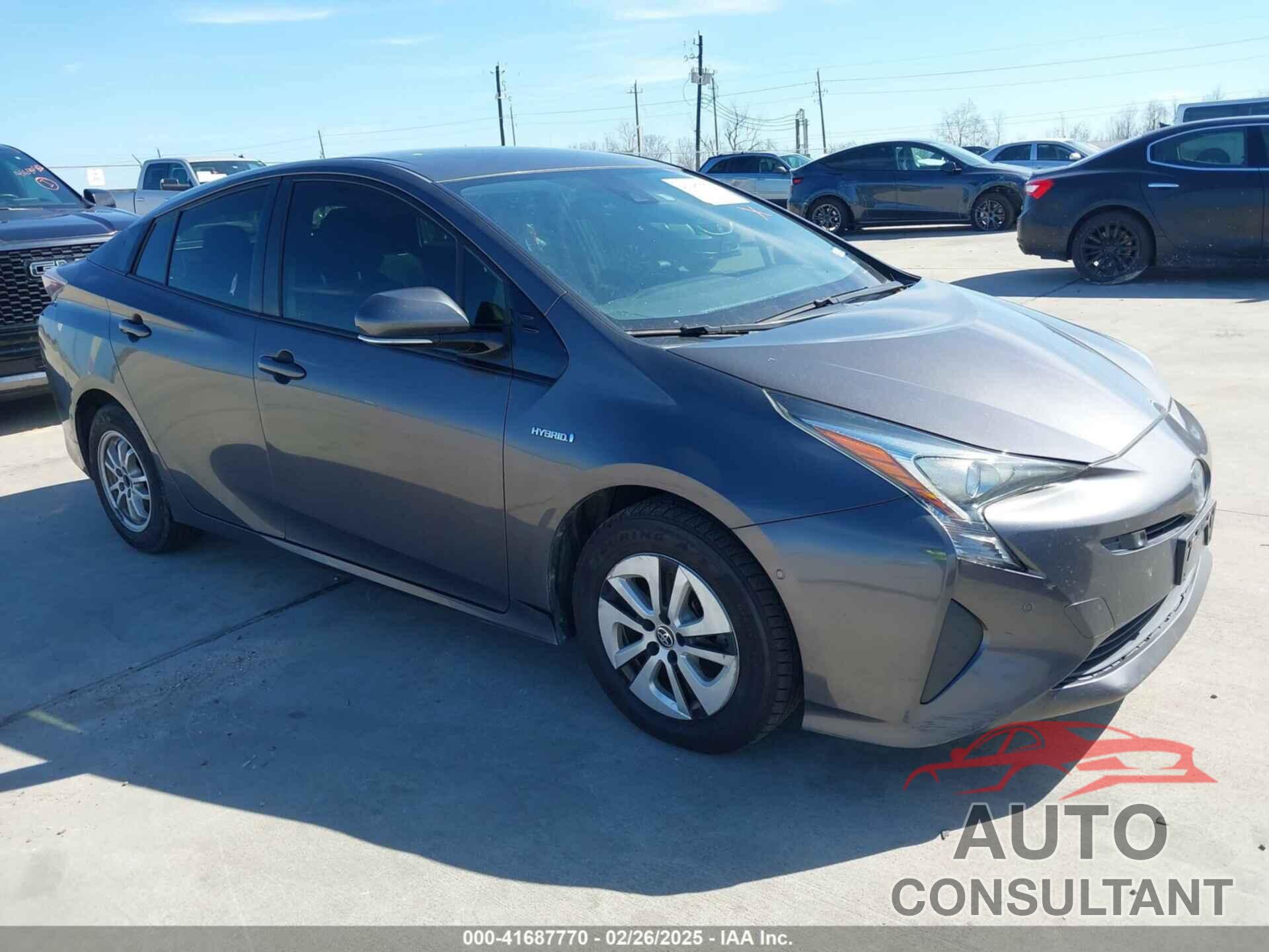 TOYOTA PRIUS 2017 - JTDKBRFU1H3573811
