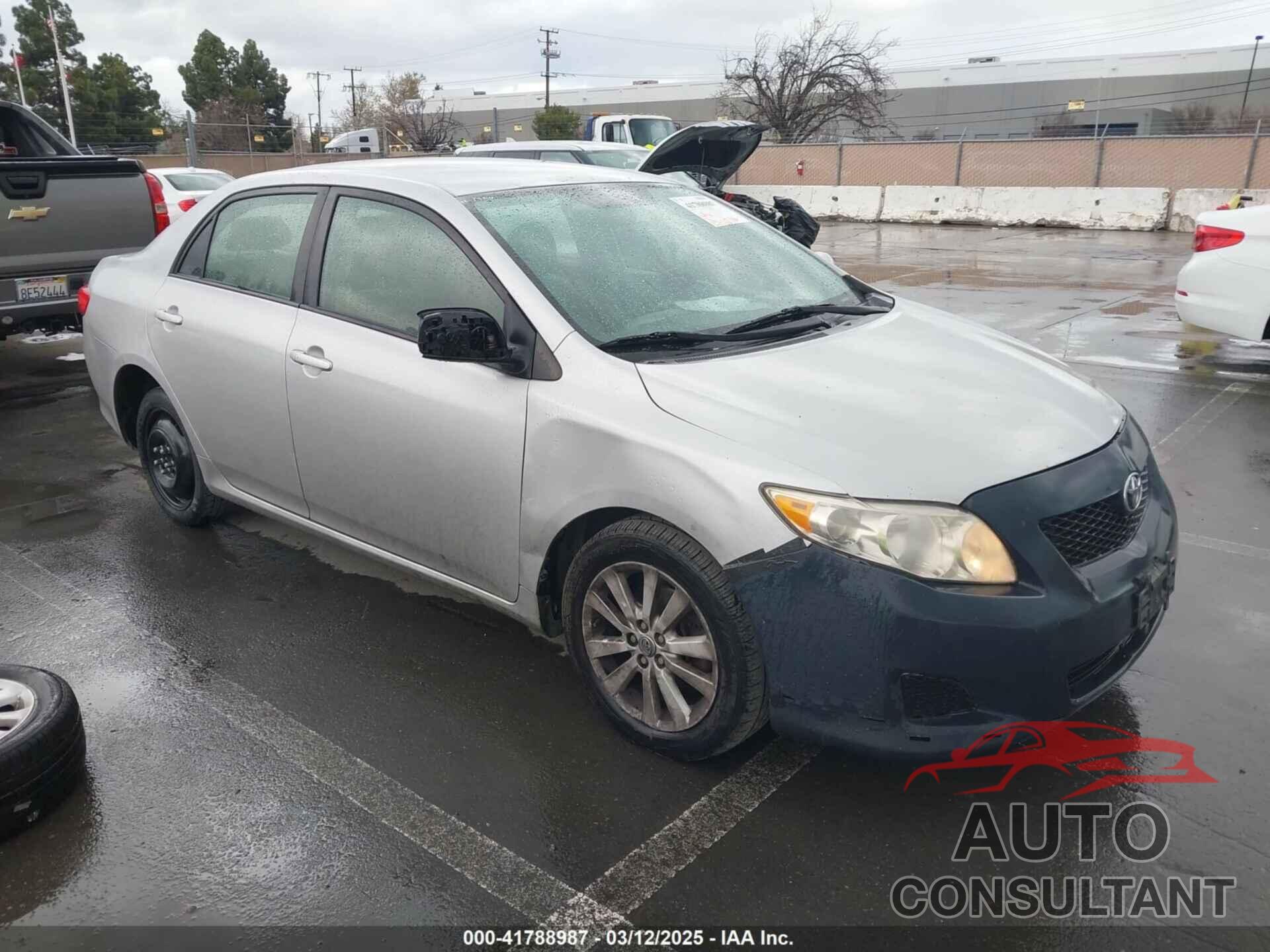 TOYOTA COROLLA 2009 - 1NXBU40E49Z022097