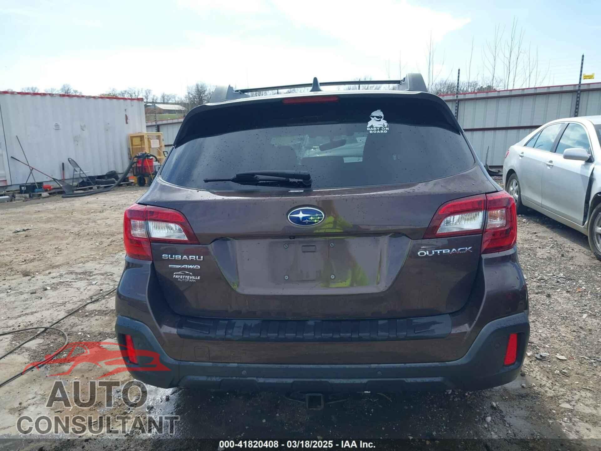 SUBARU OUTBACK 2019 - 4S4BSANC7K3249727