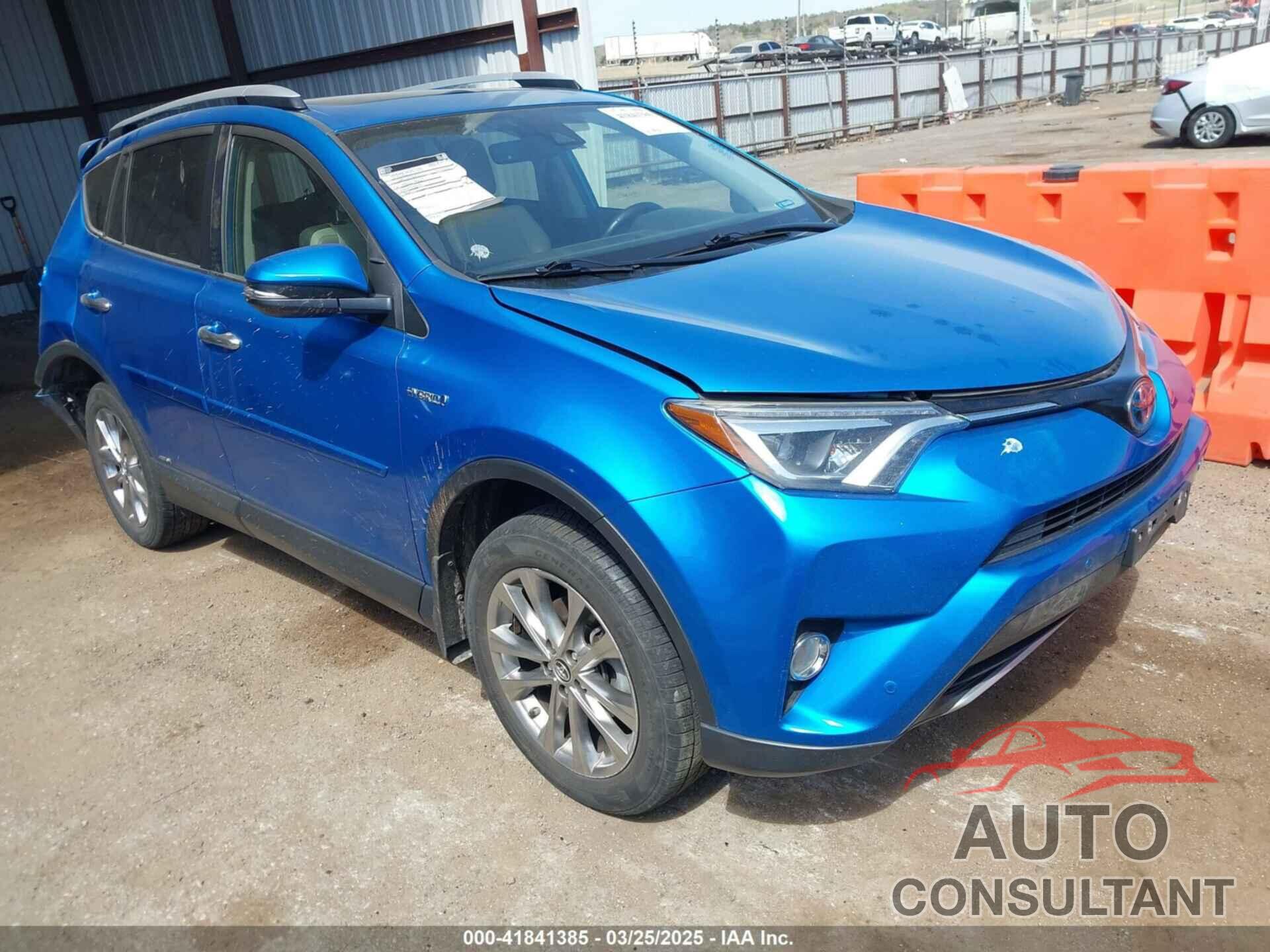 TOYOTA RAV4 HYBRID 2016 - JTMDJREV9GD059672