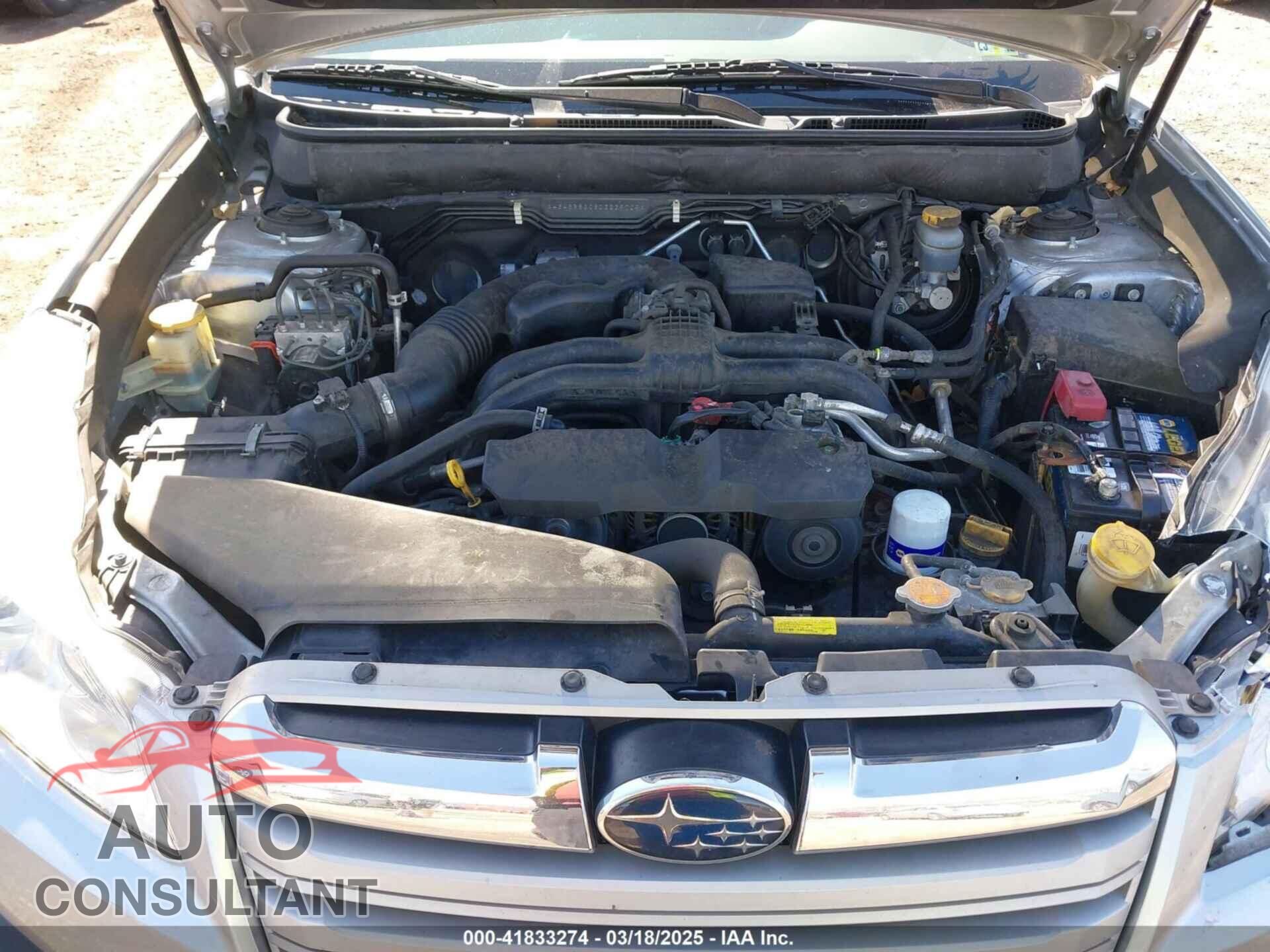 SUBARU OUTBACK 2013 - 4S4BRBGC8D3239709
