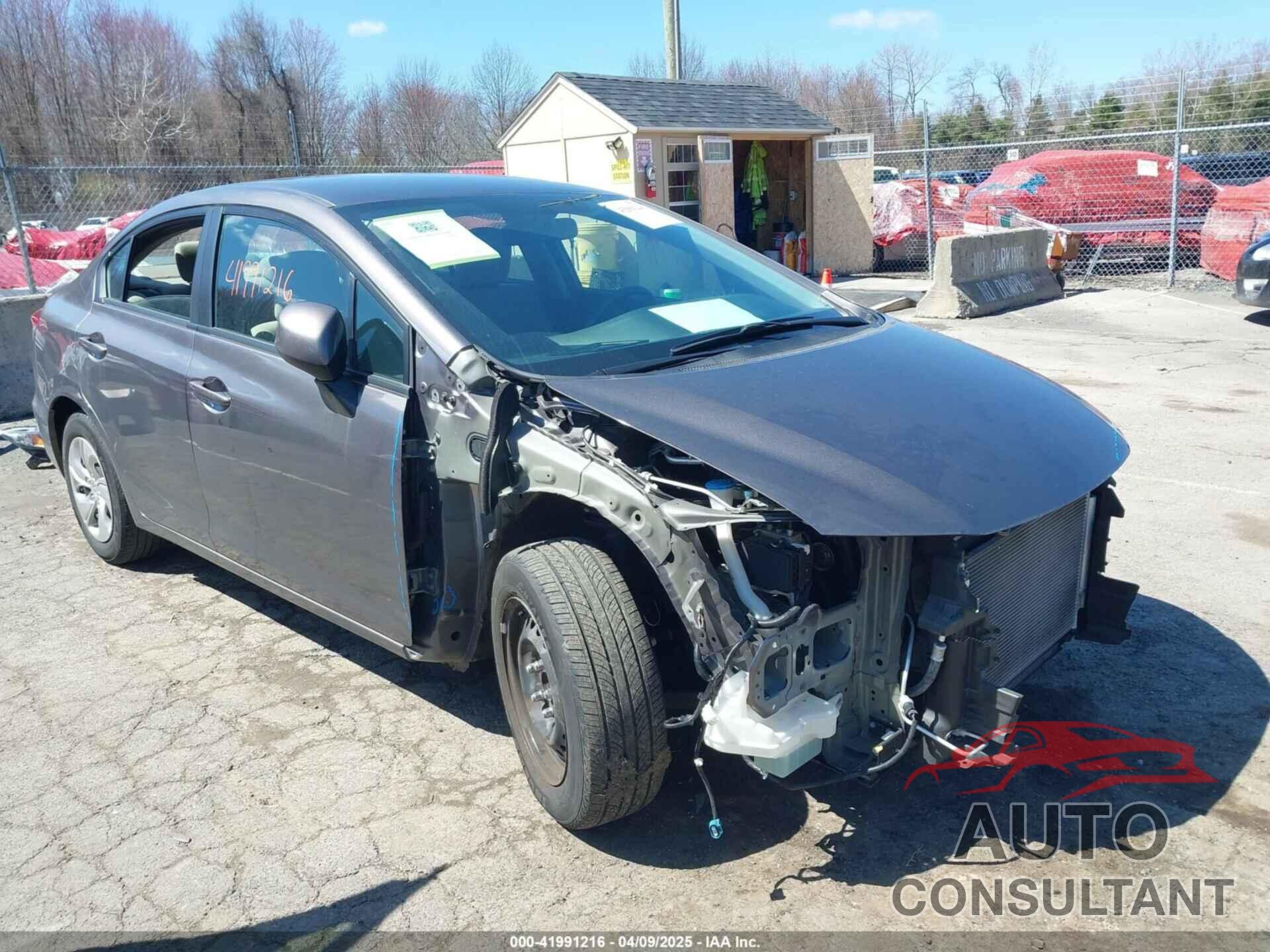 HONDA CIVIC 2013 - 19XFB2F59DE255374