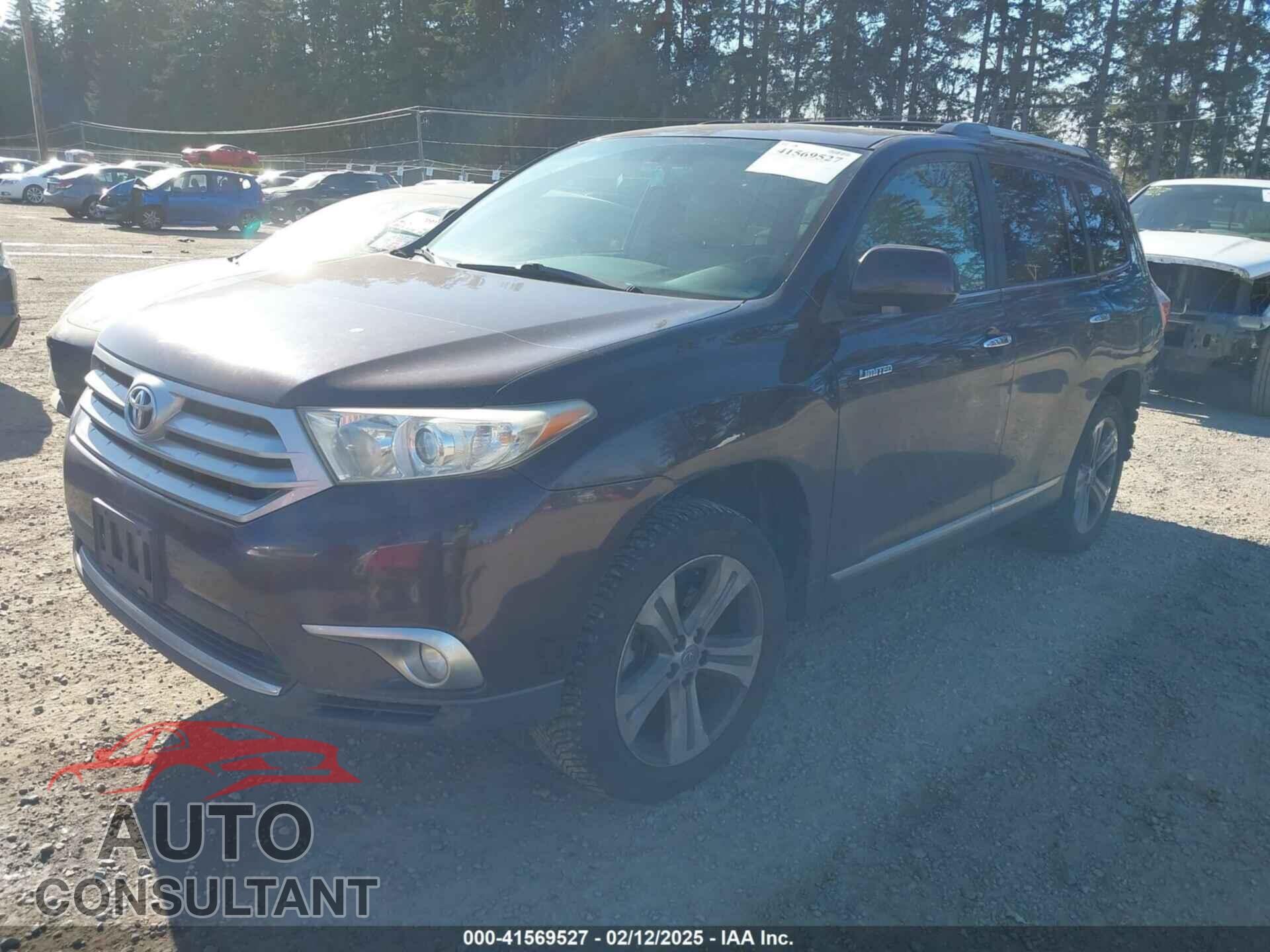 TOYOTA HIGHLANDER 2011 - 5TDDK3EH6BS048873