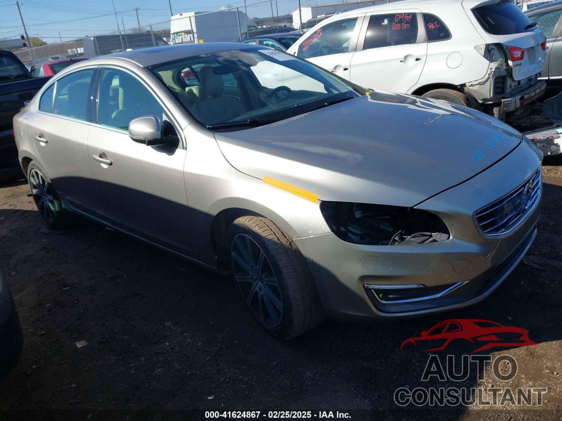 VOLVO S60 INSCRIPTION 2016 - LYV402FM7GB092230