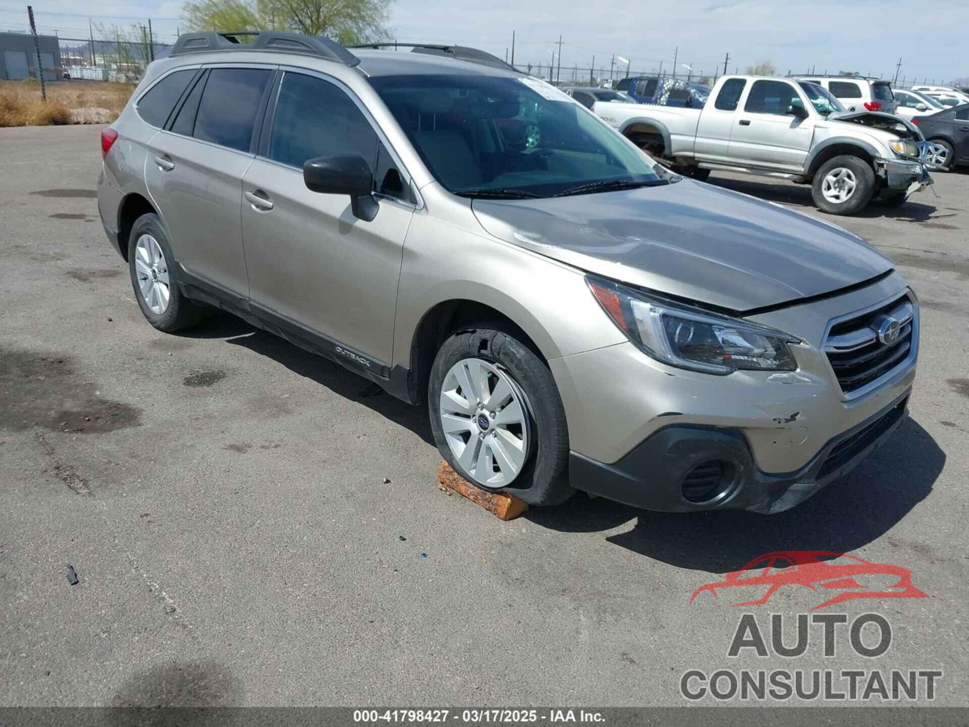 SUBARU OUTBACK 2019 - 4S4BSABC1K3331876