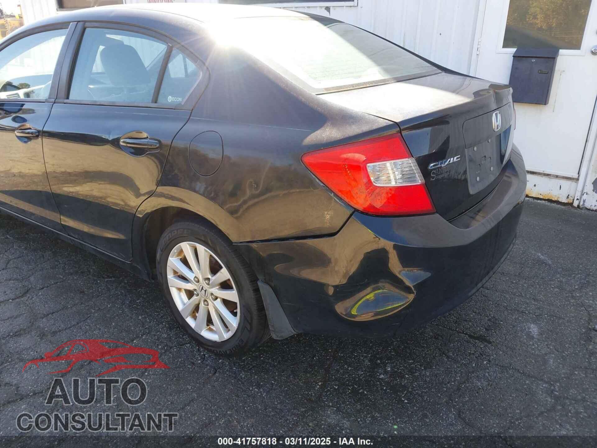 HONDA CIVIC 2012 - 19XFB2F88CE109279