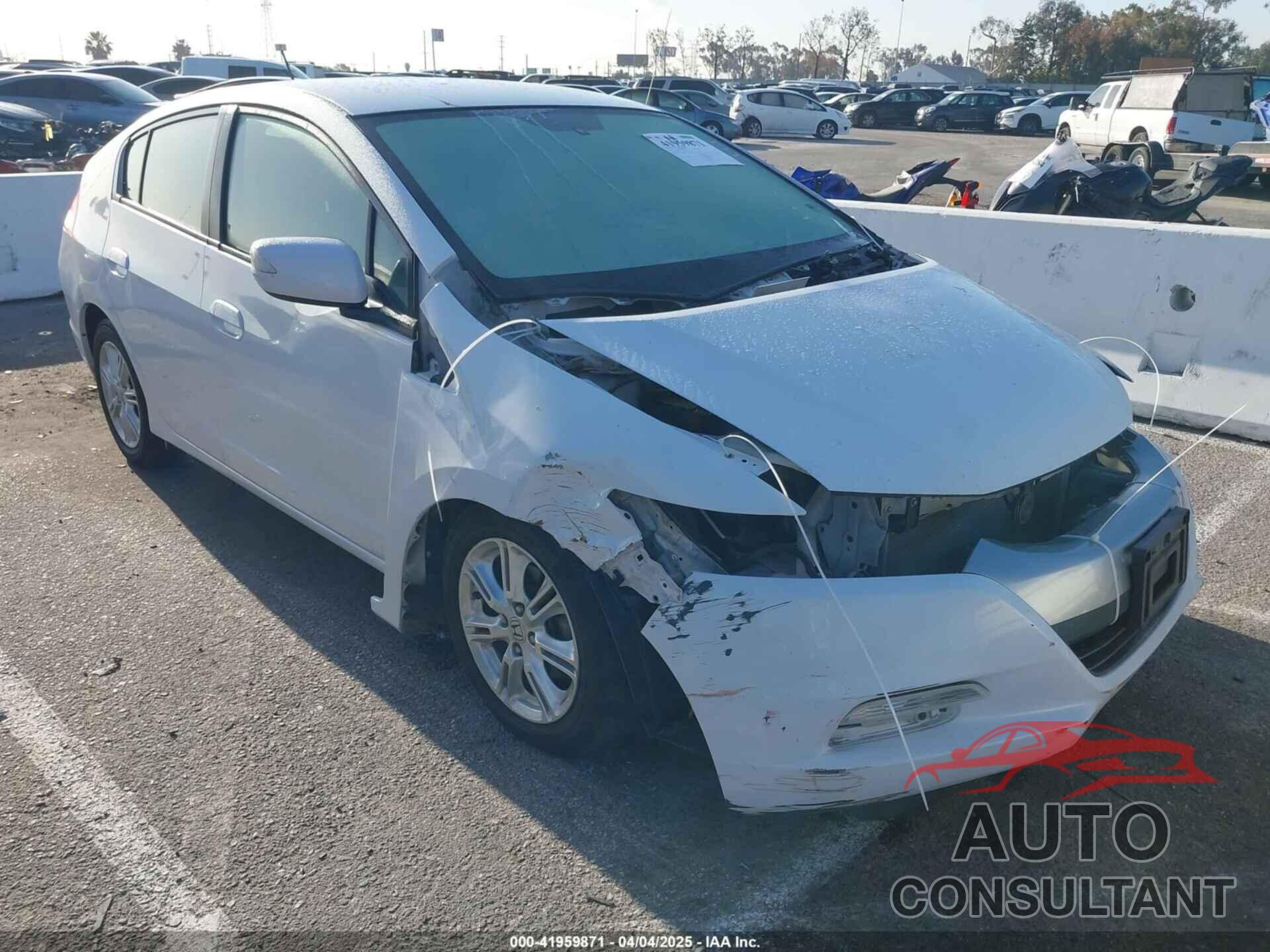 HONDA INSIGHT 2010 - JHMZE2H78AS036786