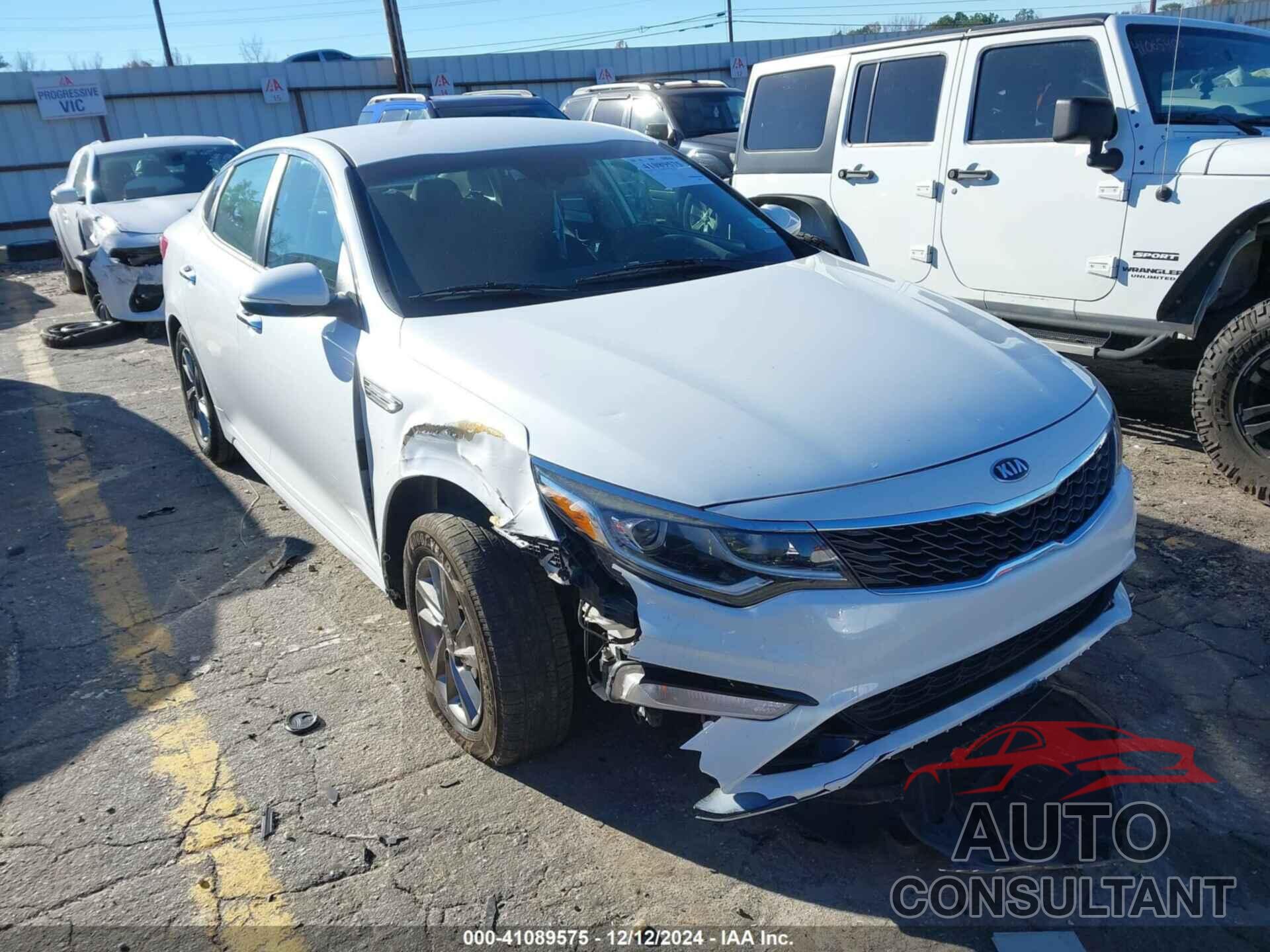 KIA OPTIMA 2019 - 5XXGT4L30KG350622