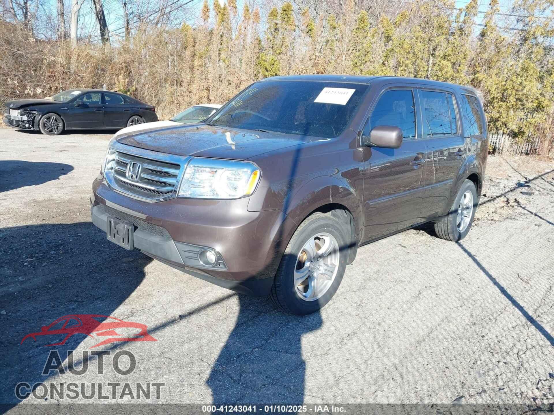 HONDA PILOT 2012 - 5FNYF4H54CB031167