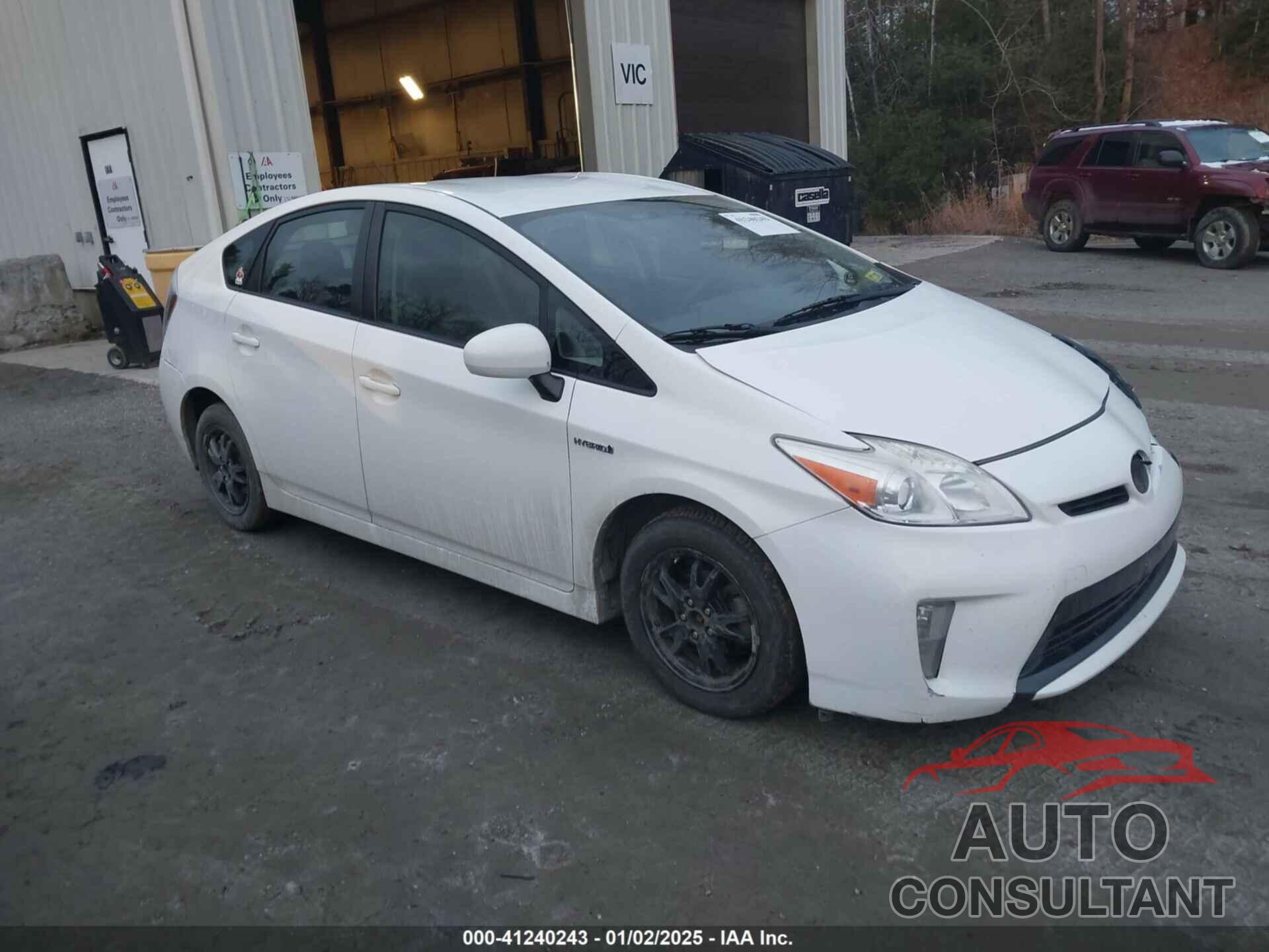 TOYOTA PRIUS 2013 - JTDKN3DU9D5597277