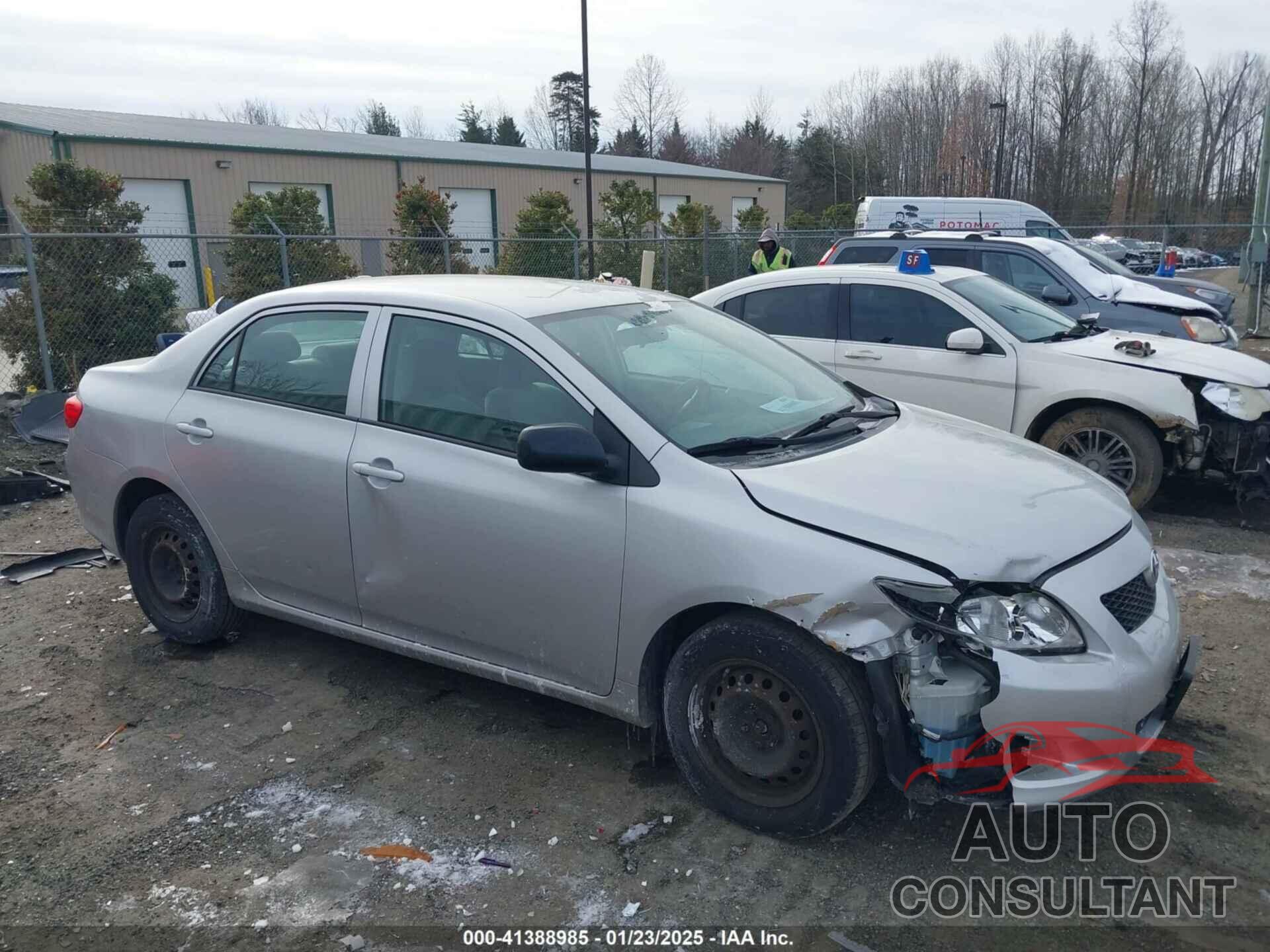 TOYOTA COROLLA 2009 - 2T1BU40E29C126640