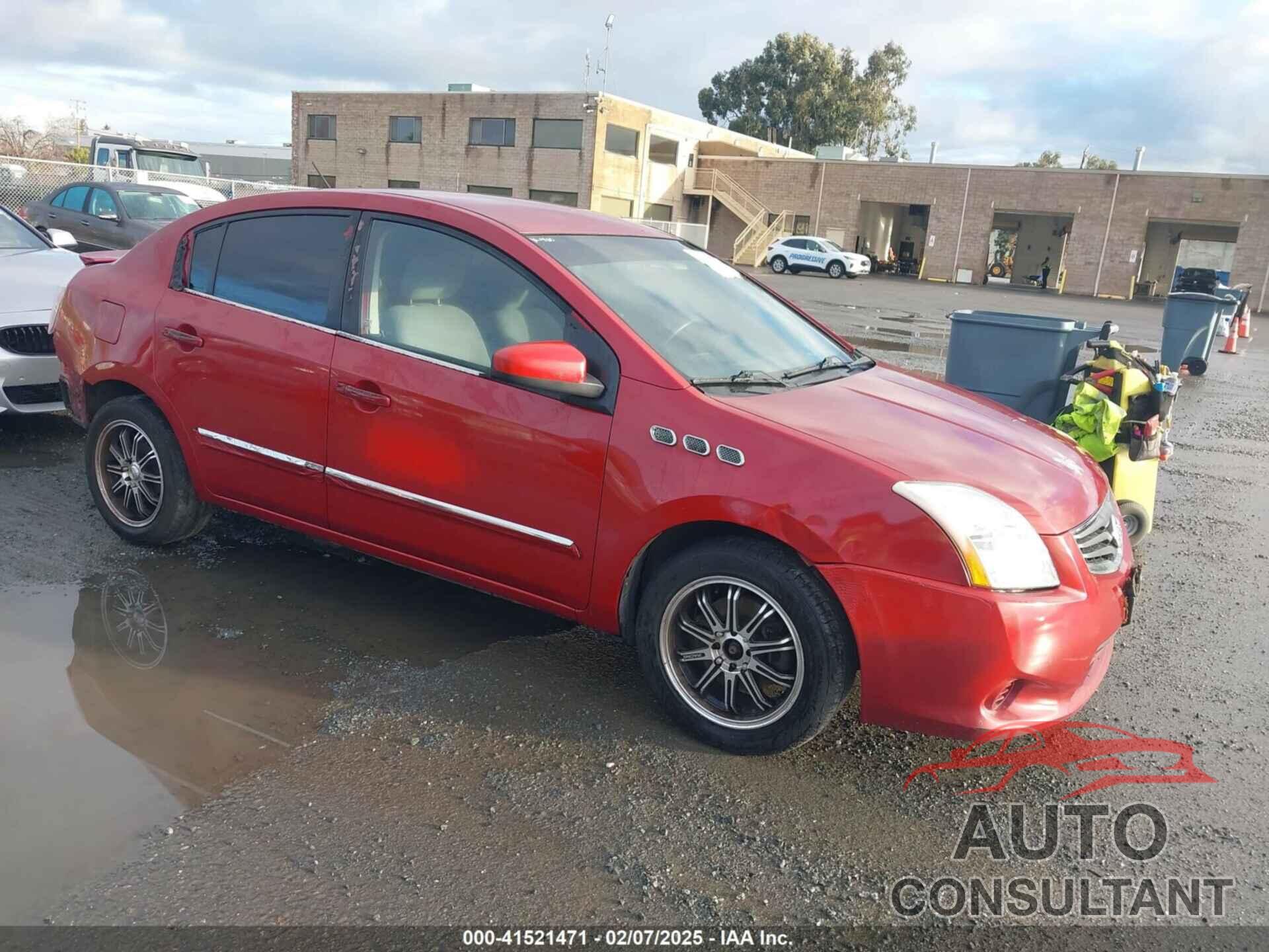 NISSAN SENTRA 2012 - 3N1AB6AP7CL668014