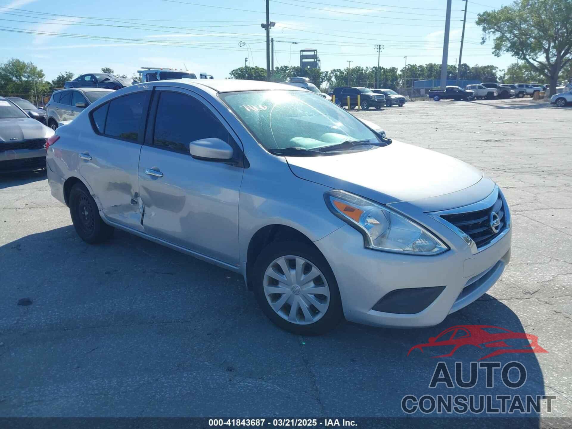 NISSAN VERSA 2016 - 3N1CN7AP6GL837760