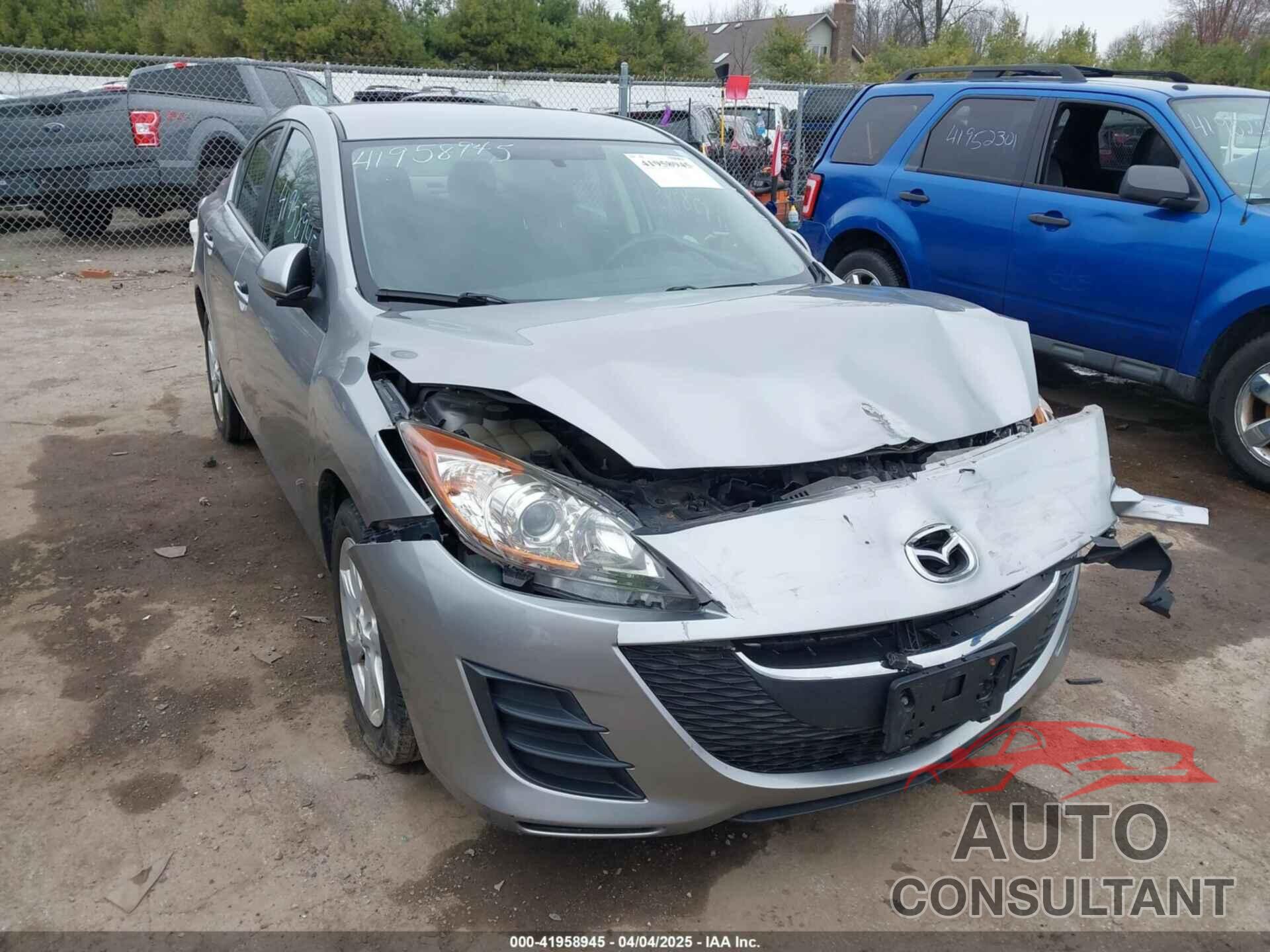 MAZDA MAZDA3 2010 - JM1BL1SF9A1236357