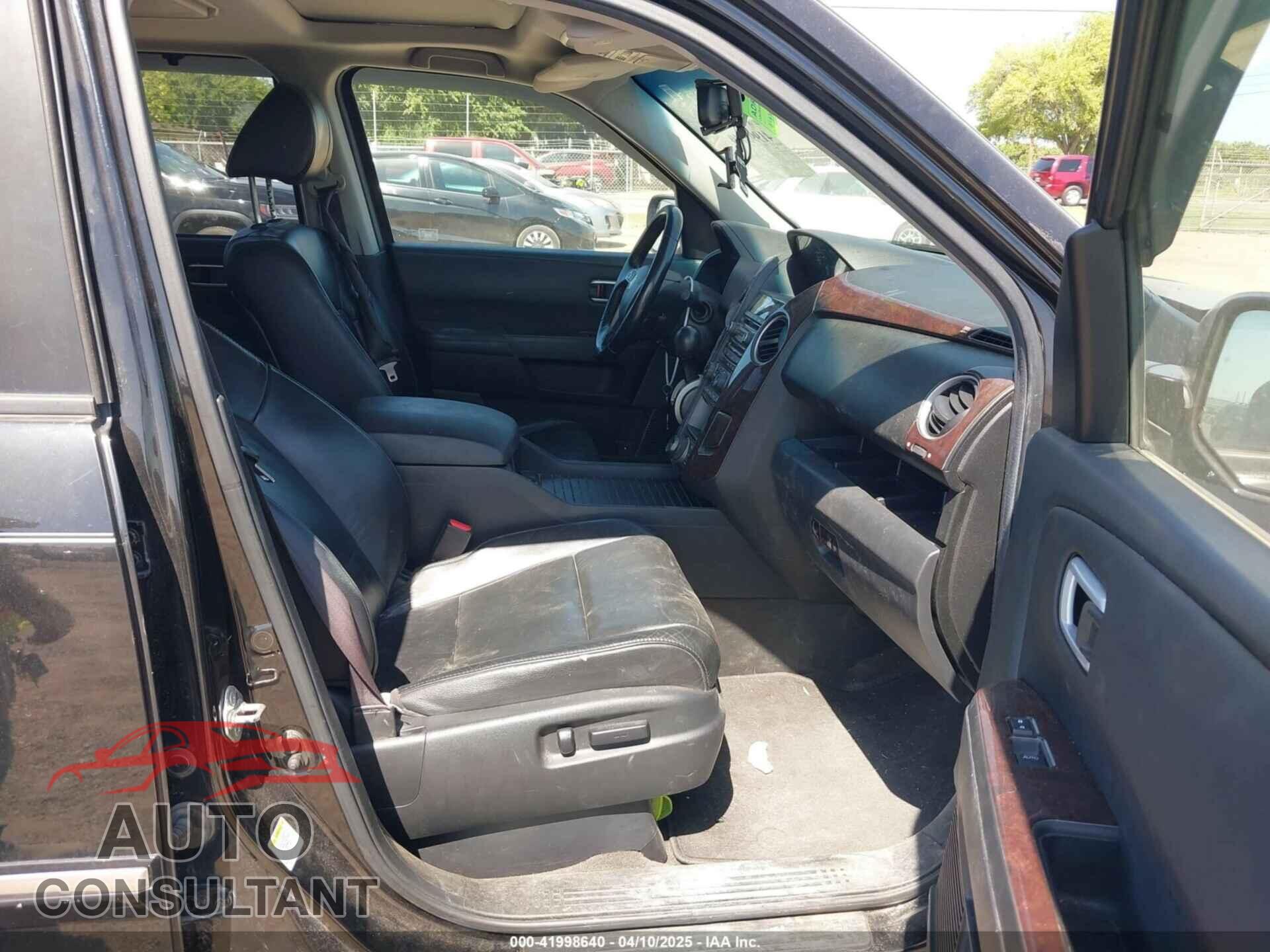 HONDA PILOT 2012 - 5FNYF4H99CB081453