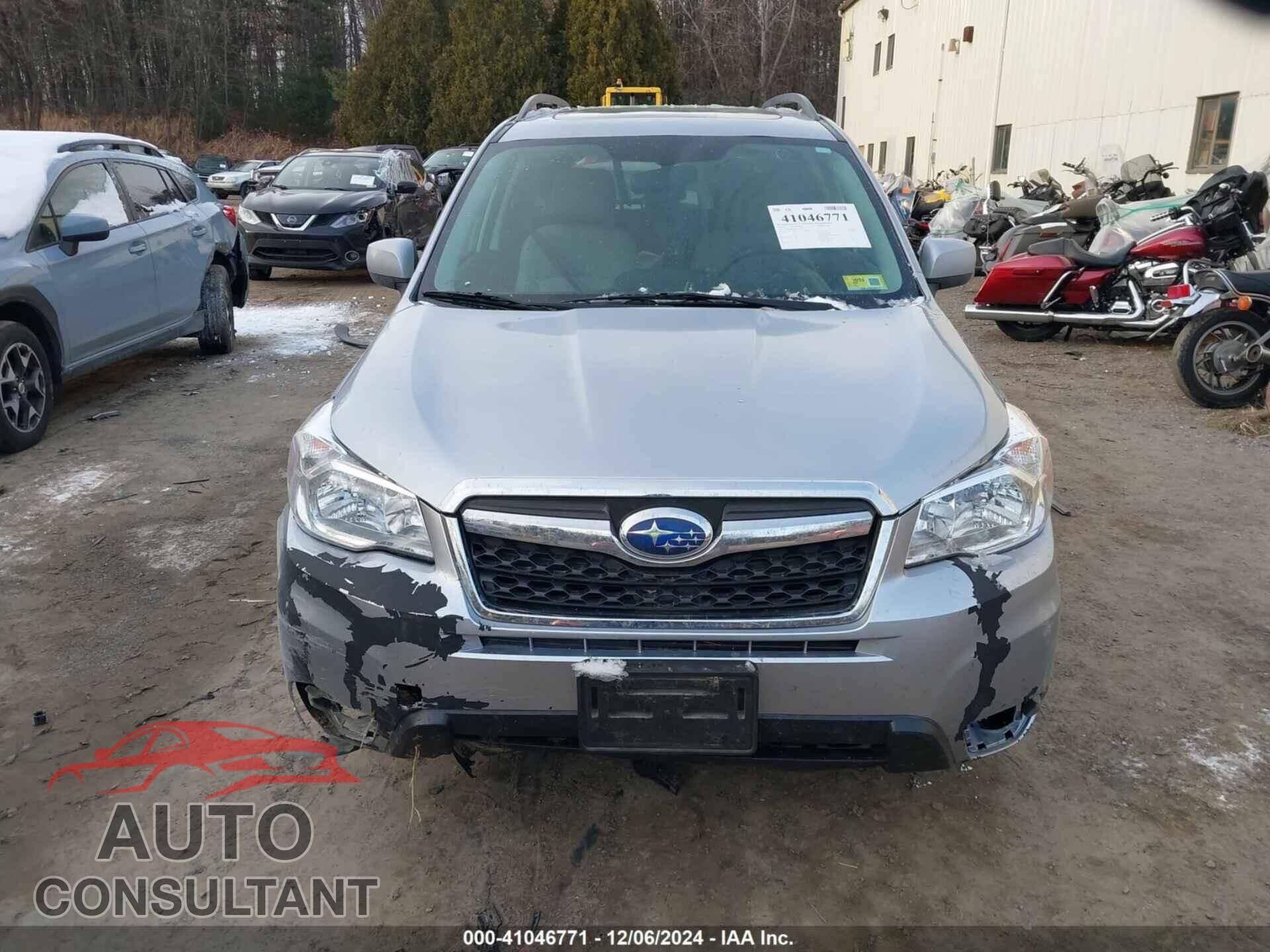 SUBARU FORESTER 2016 - JF2SJADC4GH435455