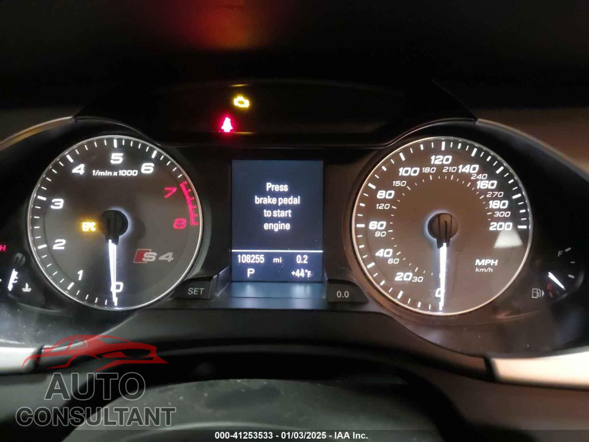 AUDI S4 2012 - WAUBGAFL1CA091206