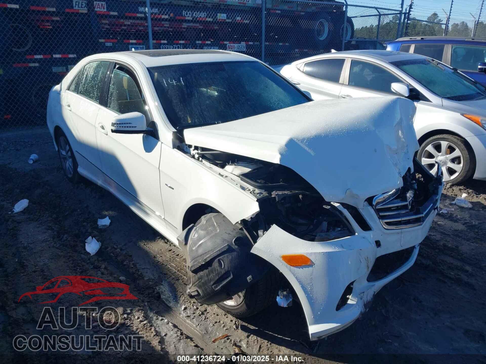 MERCEDES-BENZ E 350 BLUETEC 2012 - WDDHF2EB7CA641724