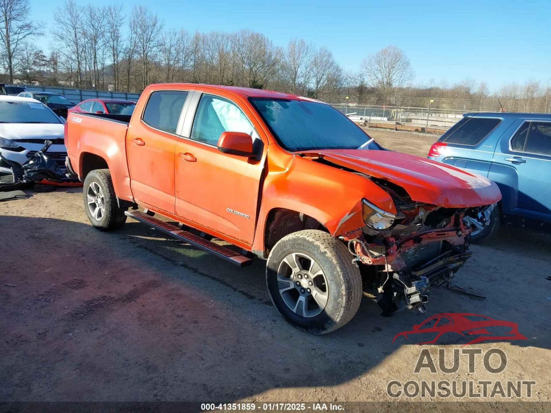 CHEVROLET COLORADO 2016 - 1GCGTDE3XG1305980