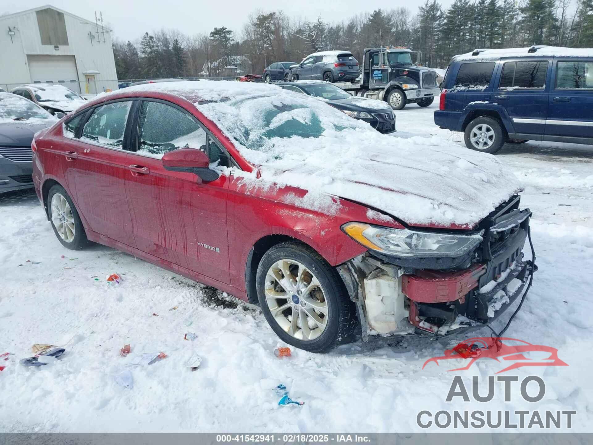FORD FUSION HYBRID 2019 - 3FA6P0LU5KR263775