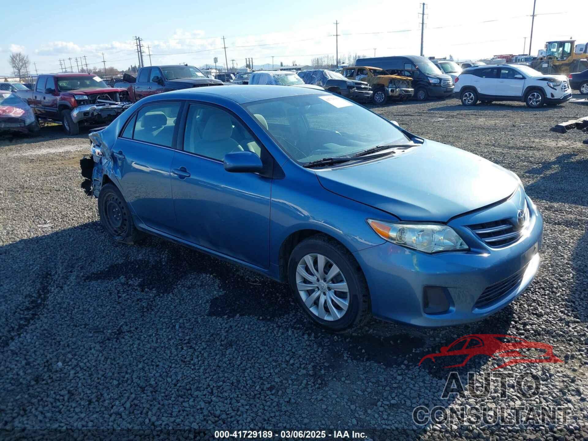 TOYOTA COROLLA 2013 - 5YFBU4EE2DP127014