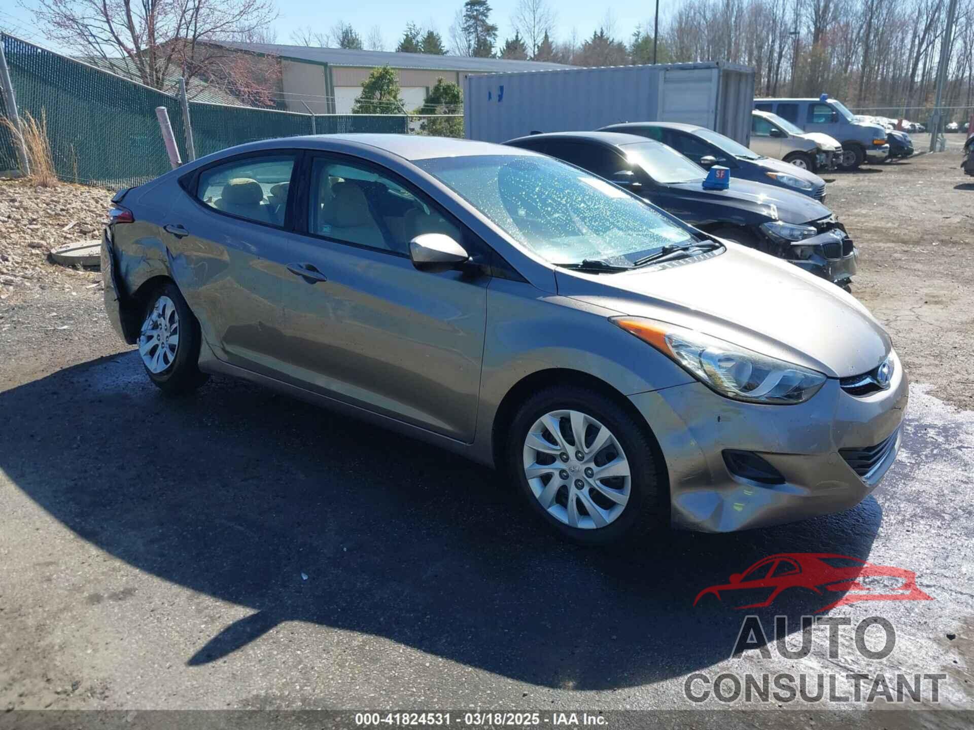 HYUNDAI ELANTRA 2012 - 5NPDH4AEXCH067658