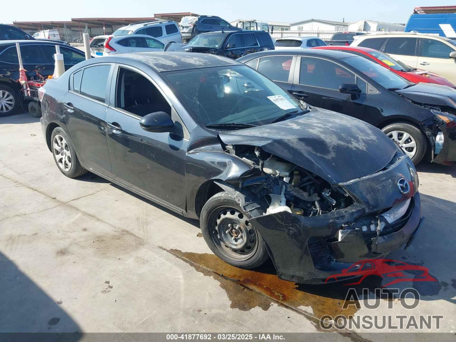 MAZDA MAZDA3 2013 - JM1BL1TF2D1799625