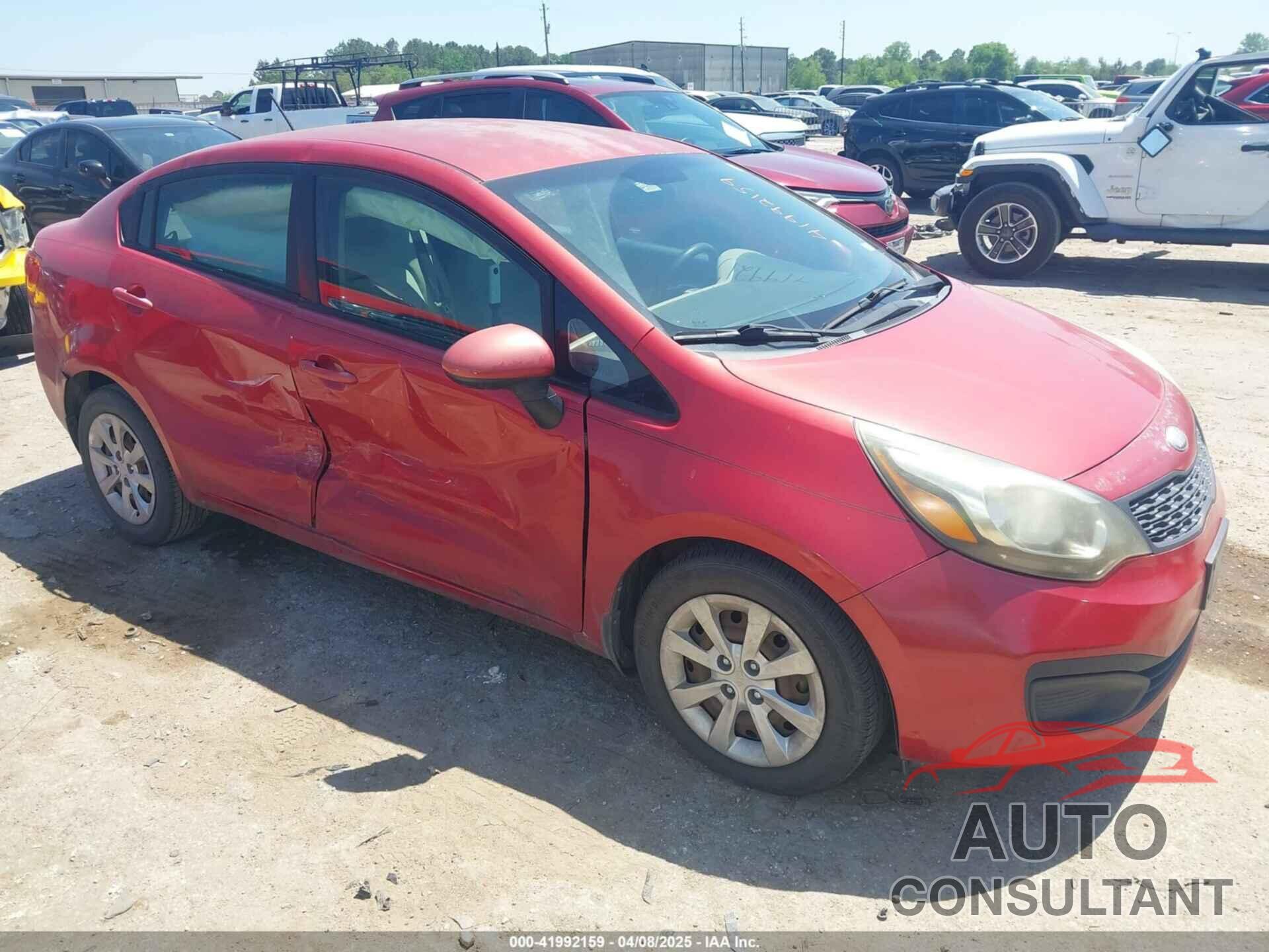 KIA RIO 2013 - KNADM4A37D6189199